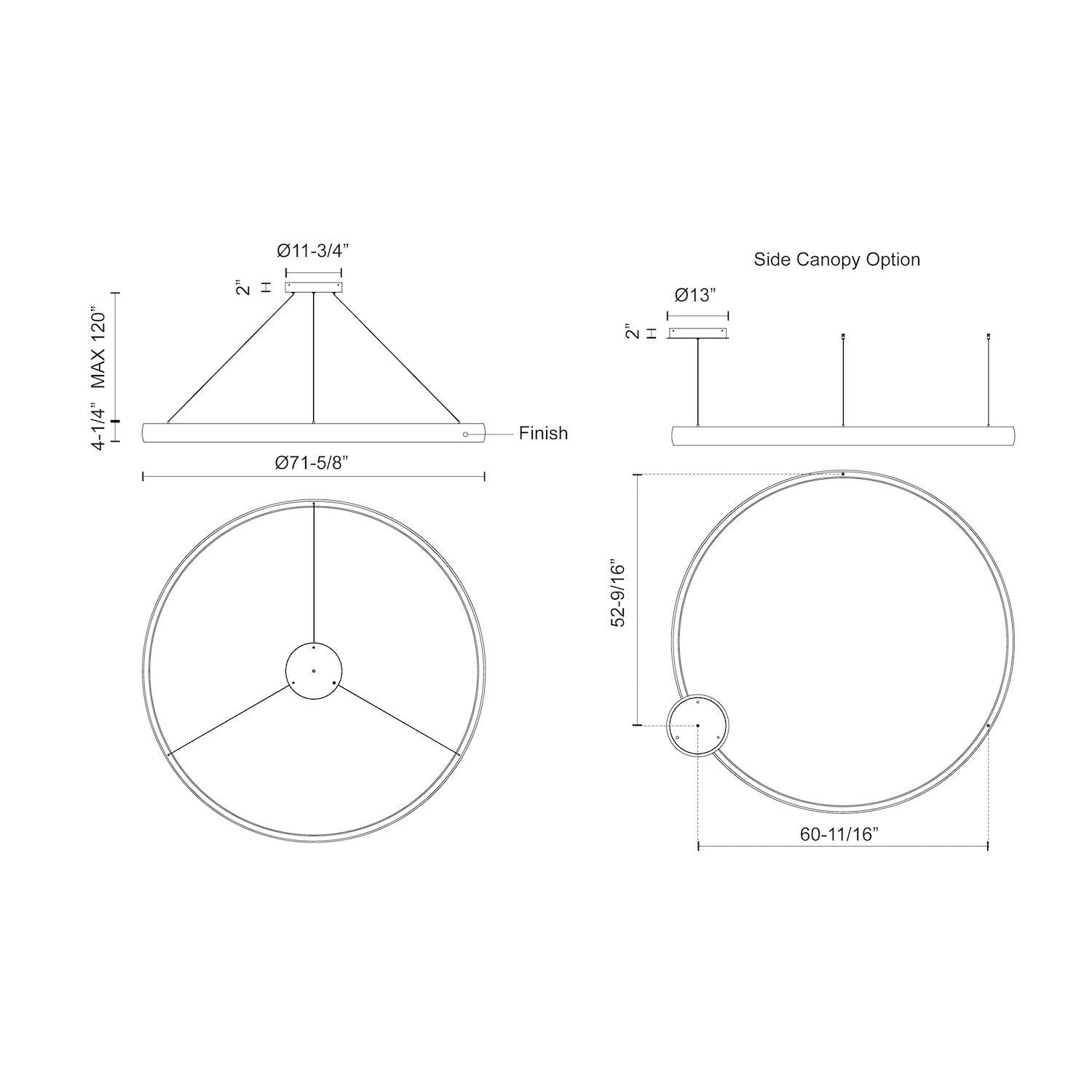 Suspension DEL | Halo