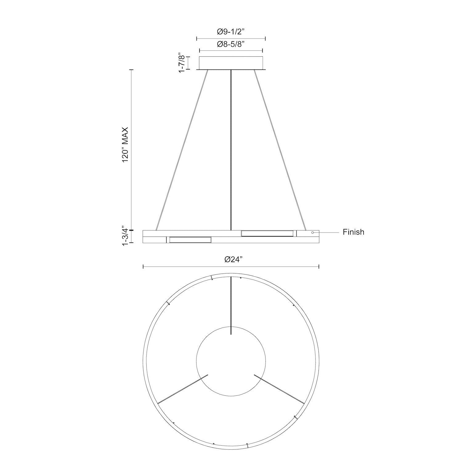 Suspension DEL | Anello Minor