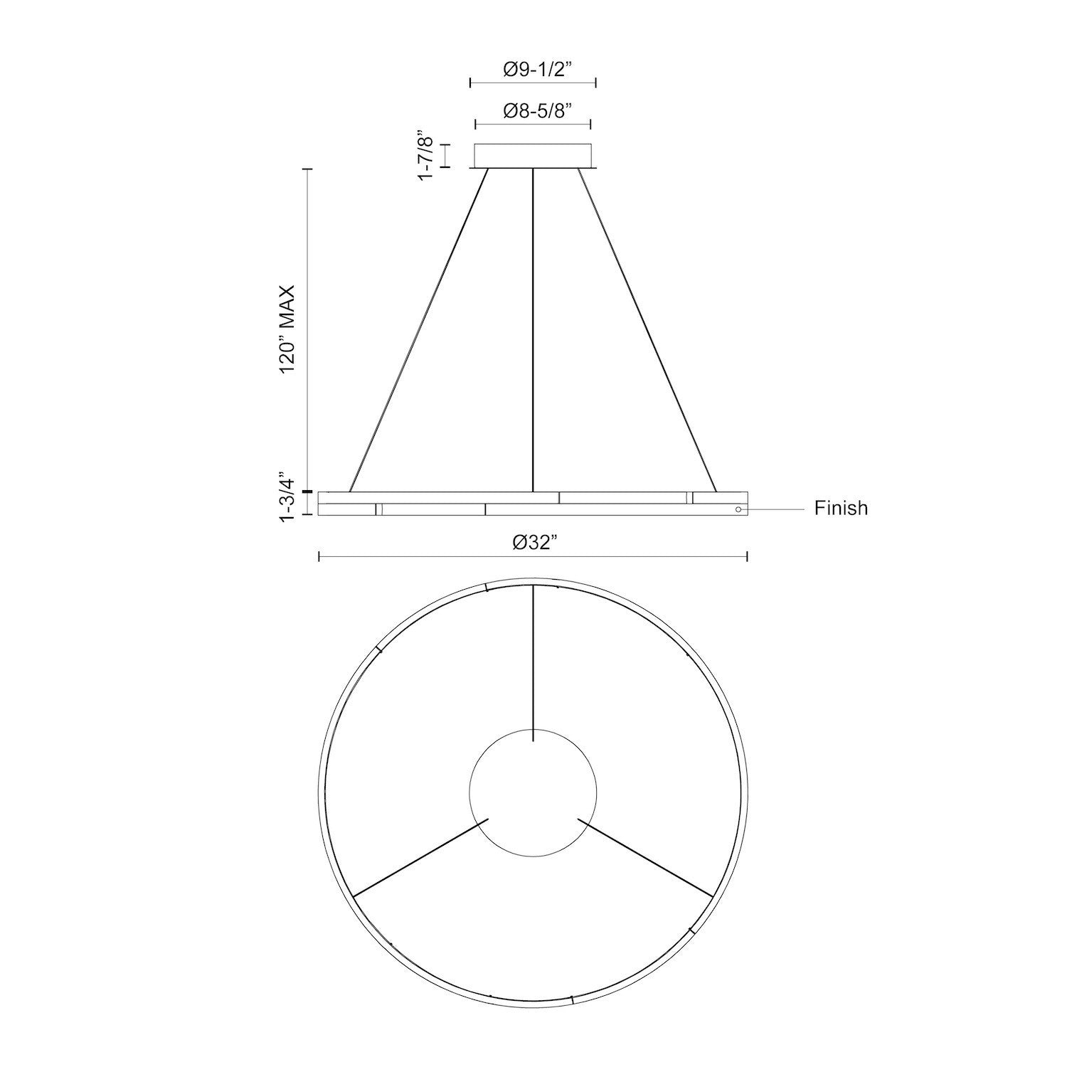 Suspension DEL | Anello Minor