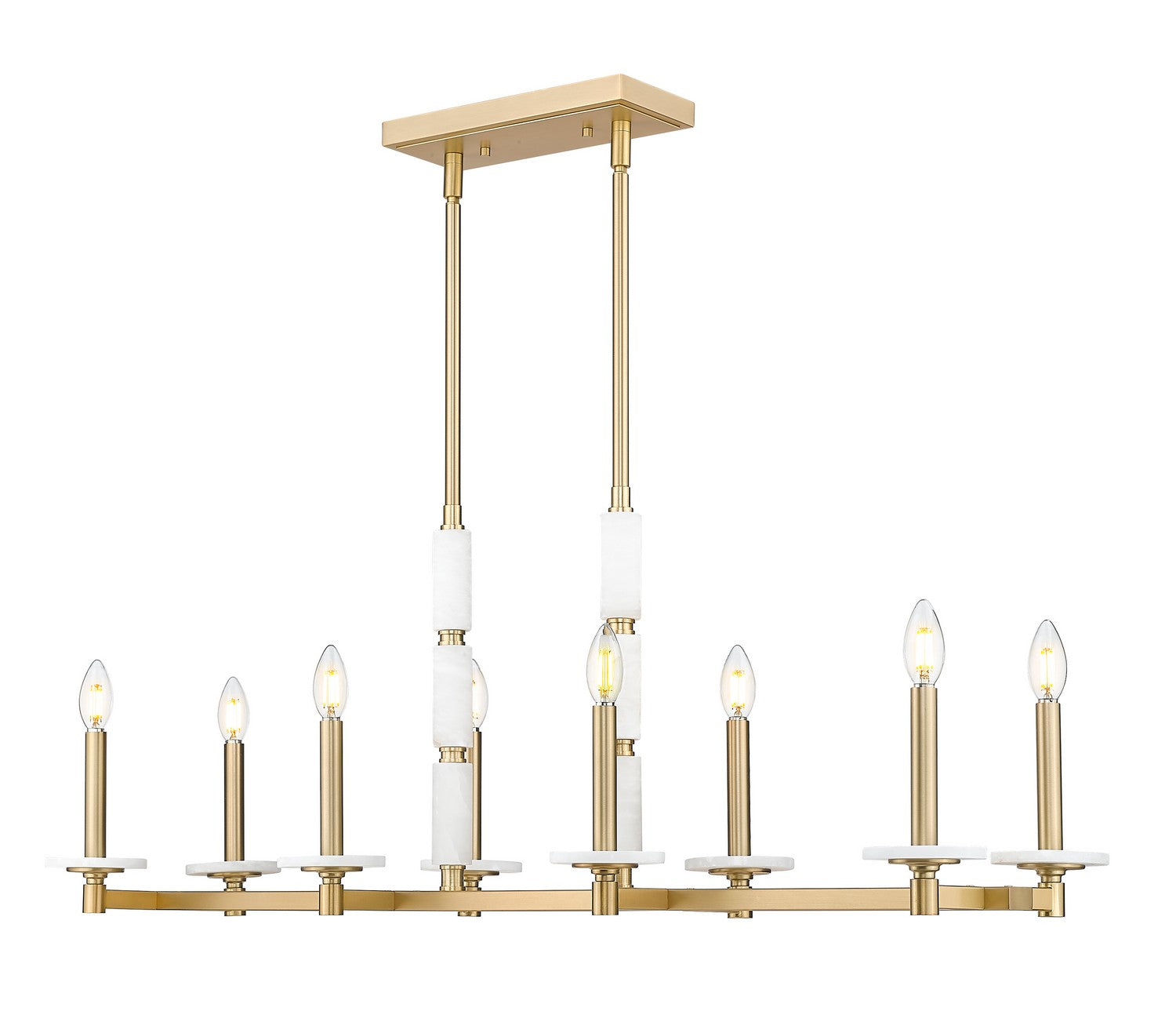 Lustre linéaire 8 lumières | Kaden