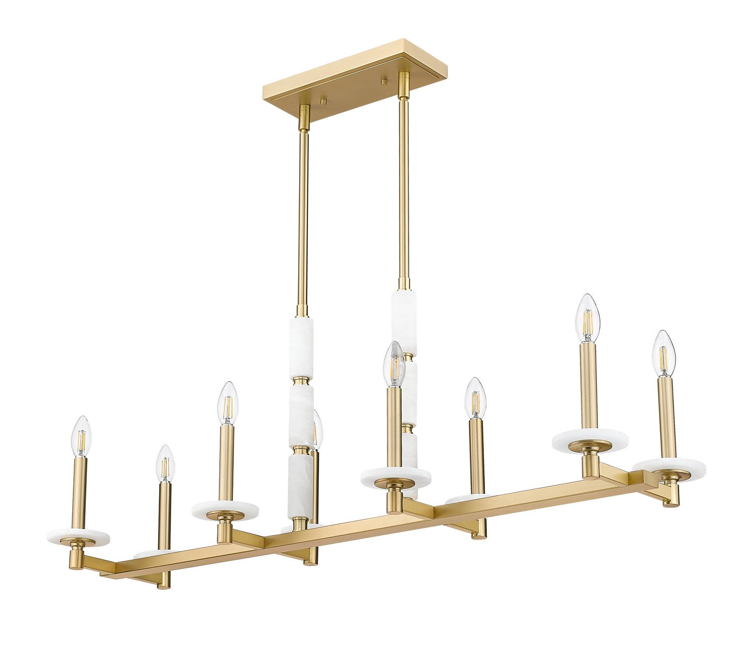 Lustre linéaire 8 lumières | Kaden