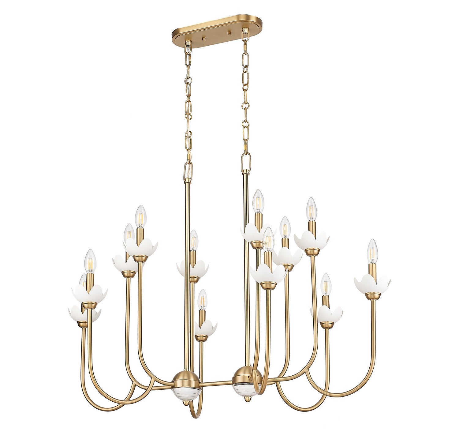 Lustre linéaire 12 lumières | Allistair