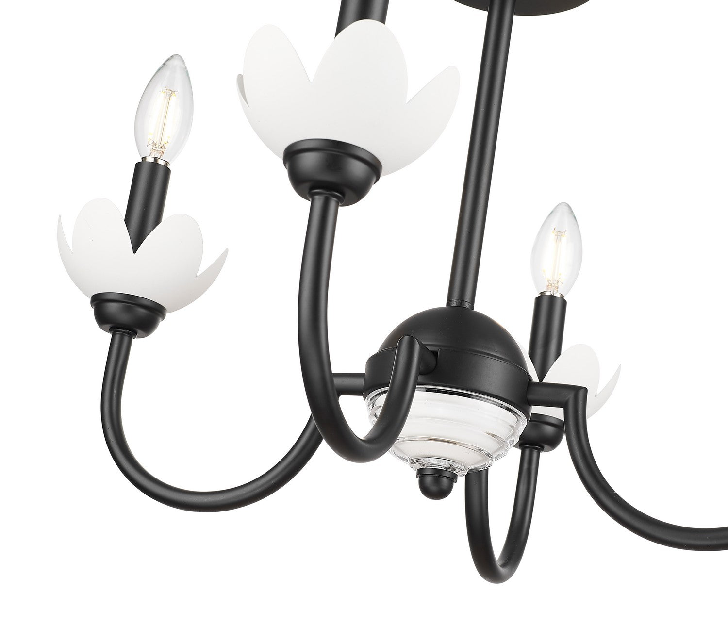 Semi-plafonnier 4 lumières | Allistair
