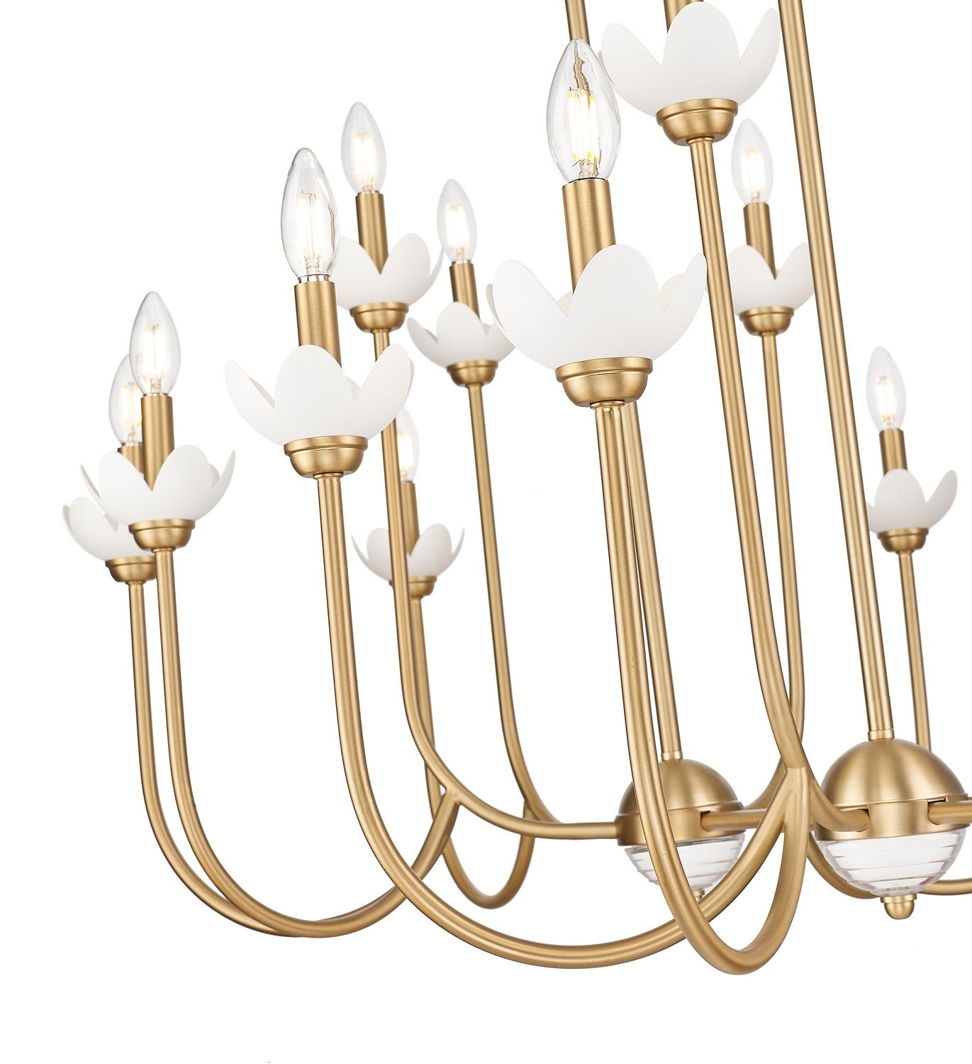 Lustre linéaire 16 lumières | Allistair
