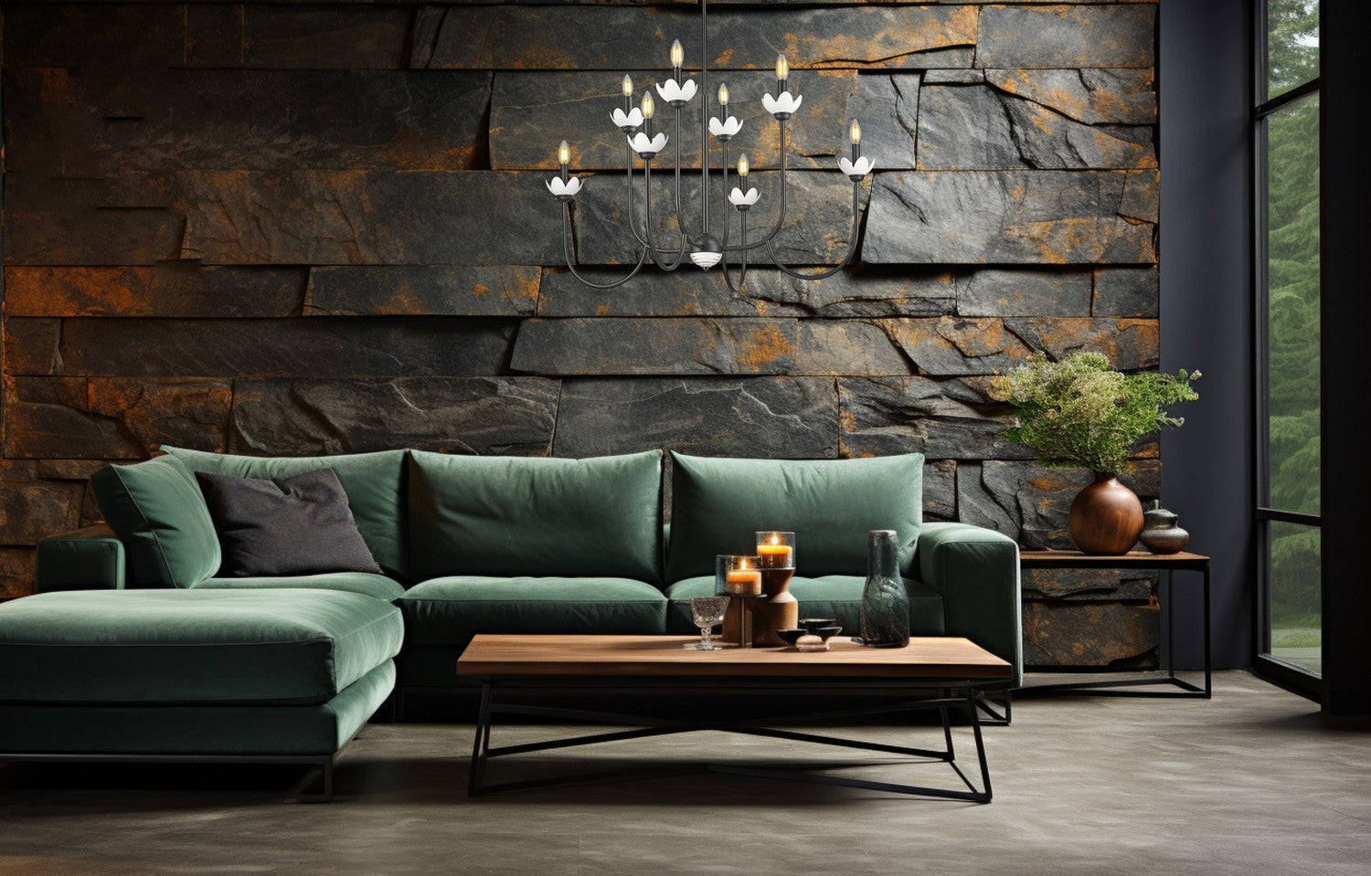 Lustre 8 lumières | Allistair