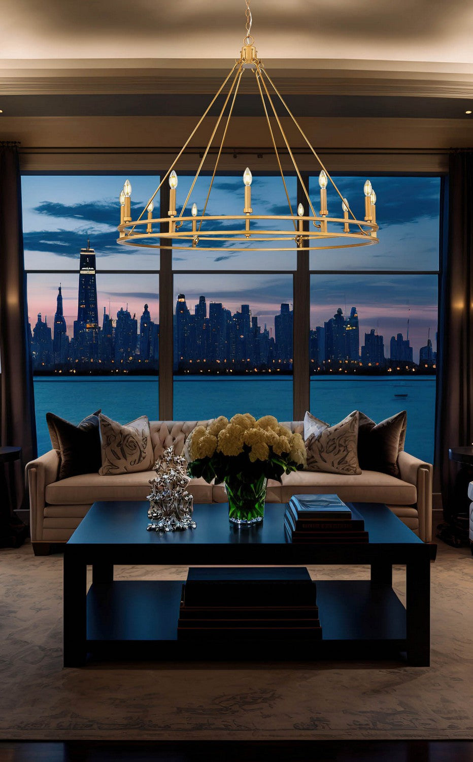 Lustre 12 lumières | Dennison