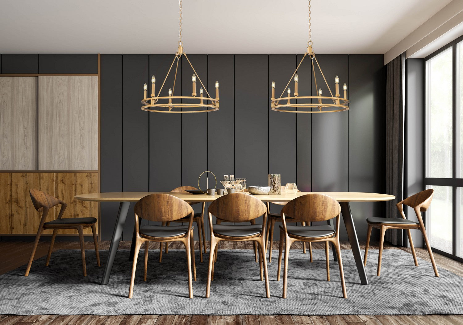 Lustre 6 lumières | Dennison