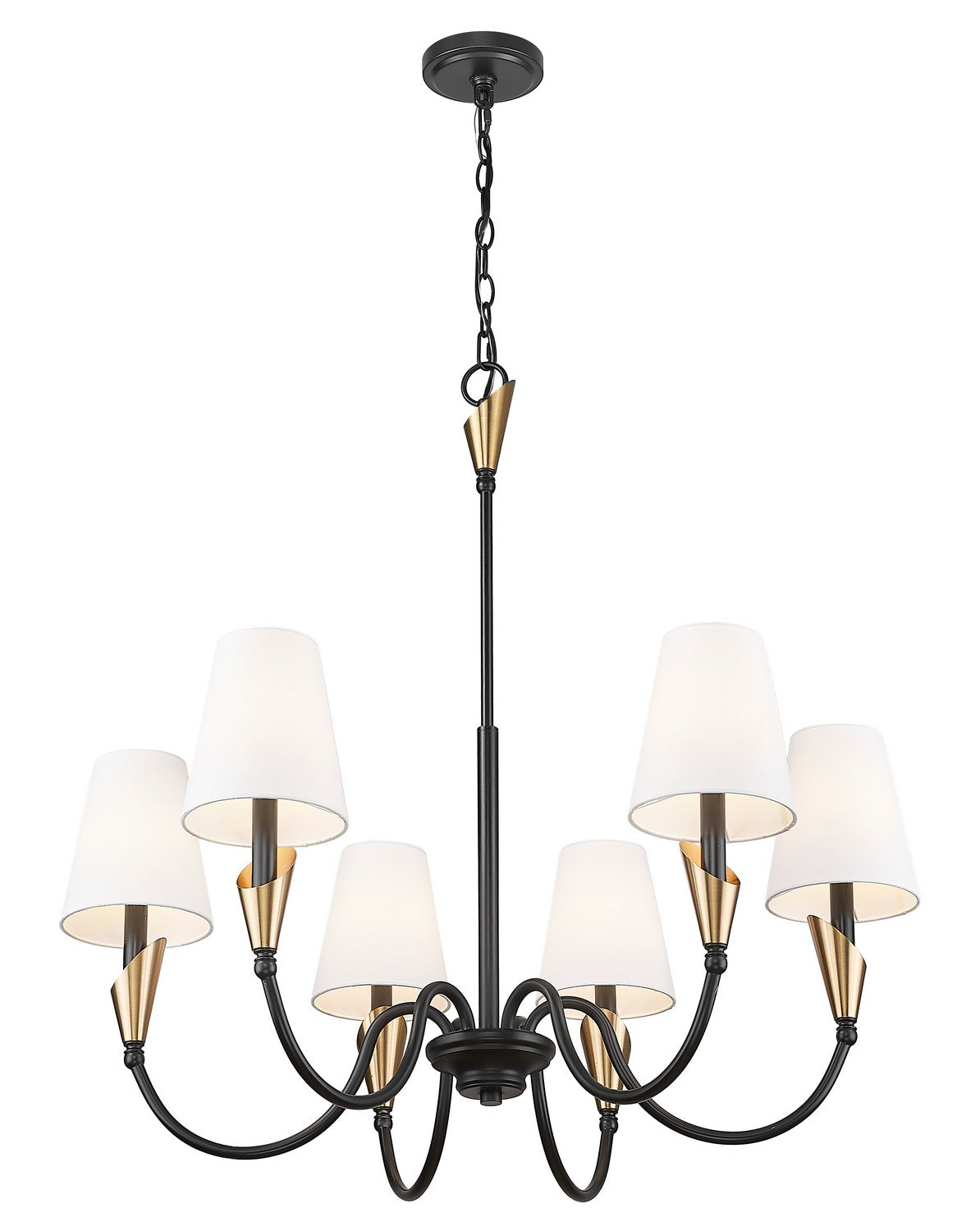 Lustre 6 lumières | Claudelle