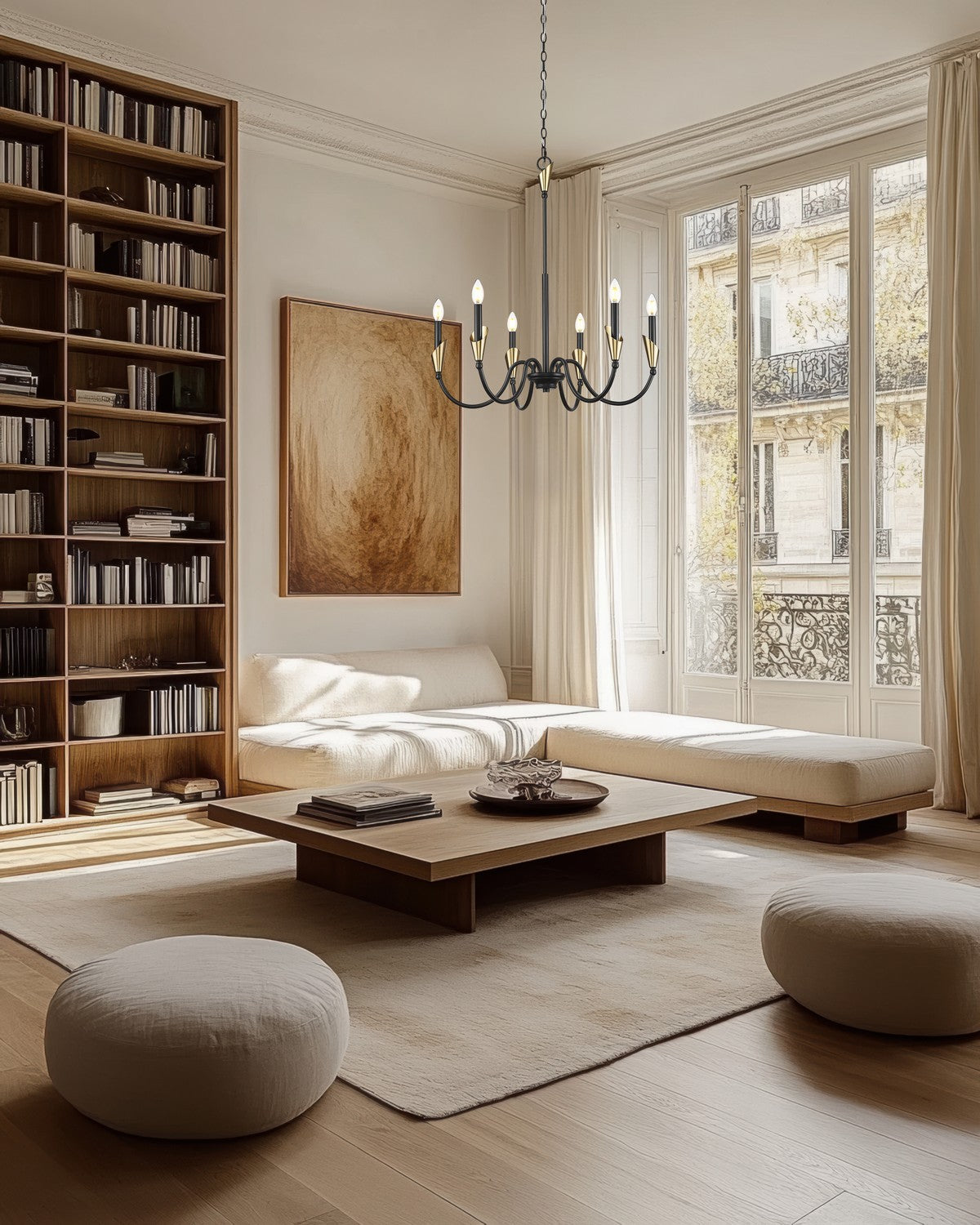 Lustre 6 lumières | Claudelle