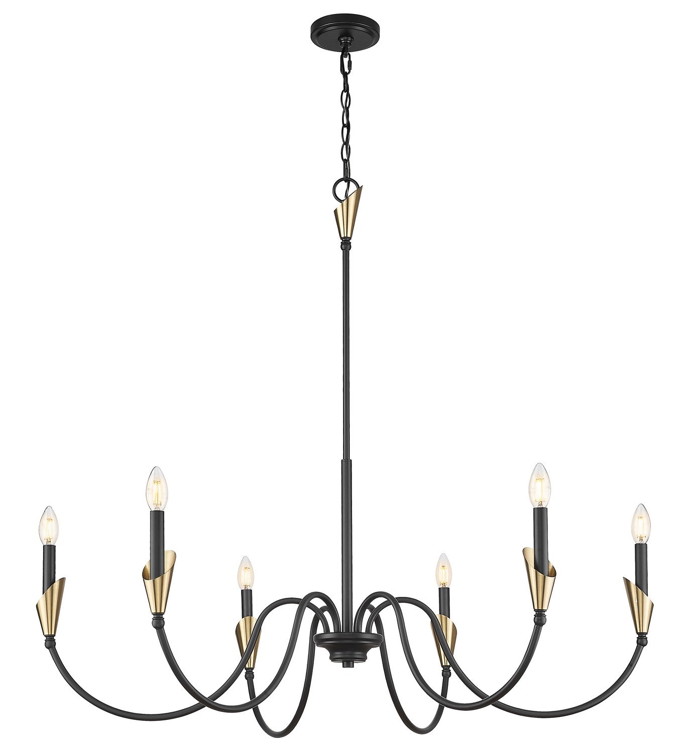 Lustre 6 lumières | Claudelle