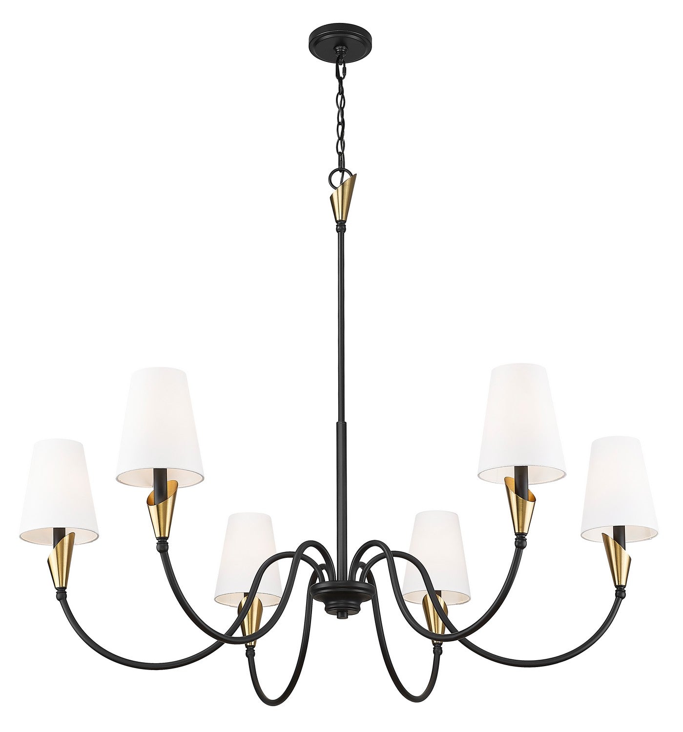 Lustre 6 lumières | Claudelle