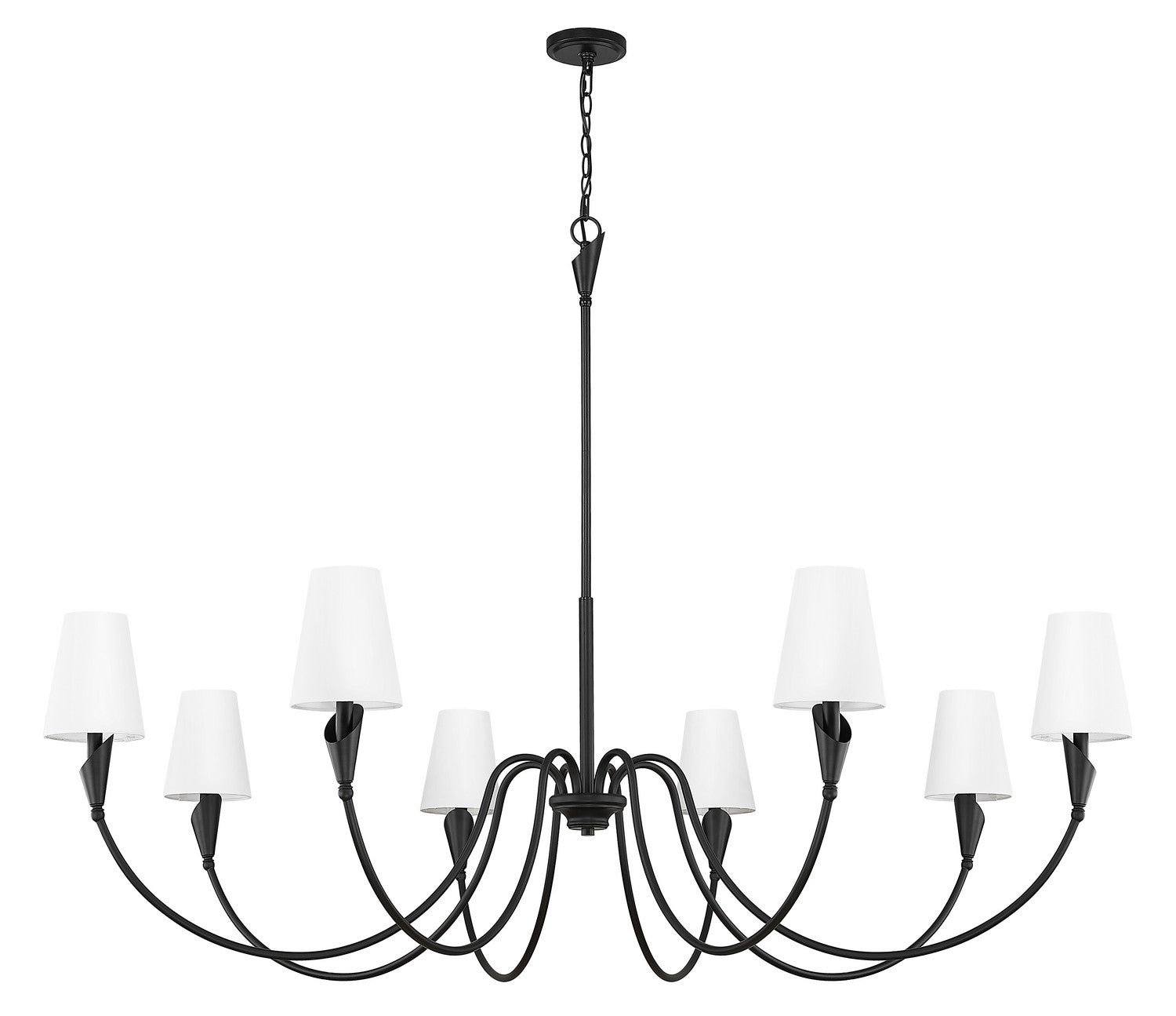 Lustre 8 lumières | Claudelle