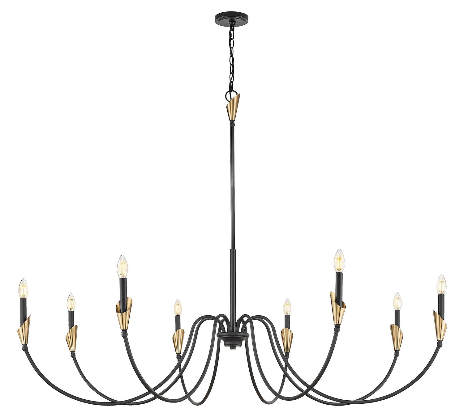 Lustre 8 lumières | Claudelle