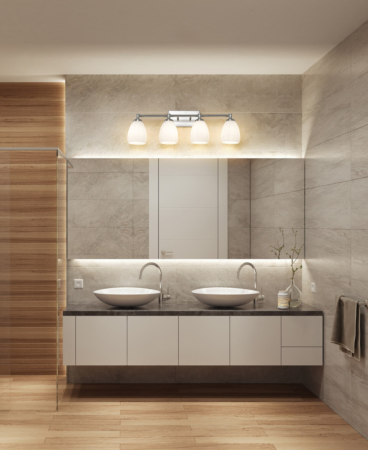 Applique de vanité 4 lumières | Oren