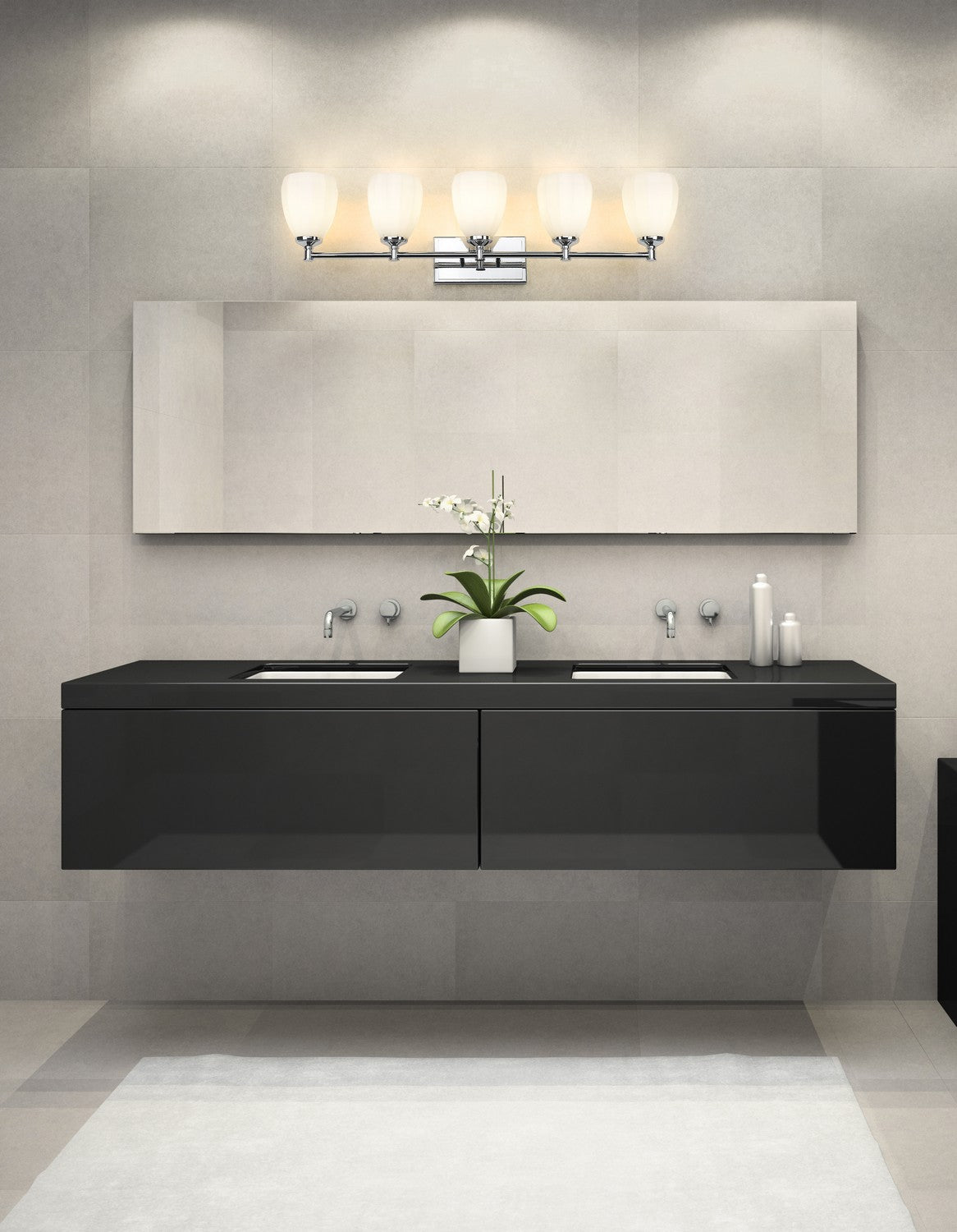 Applique de vanité 5 lumières | Oren
