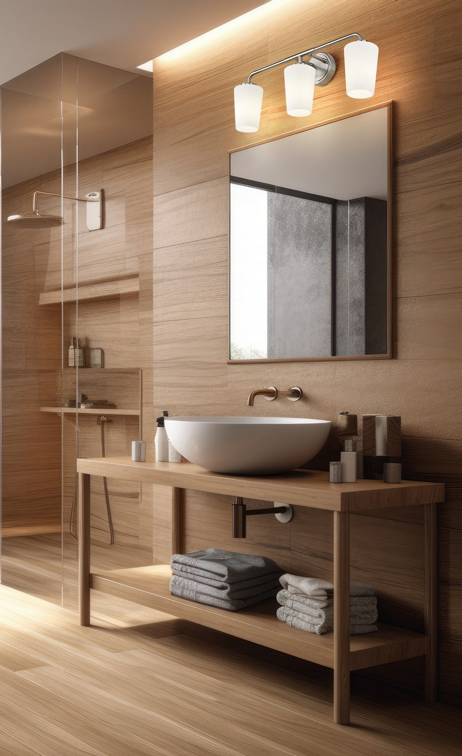 Applique de vanité 3 lumières | Montford