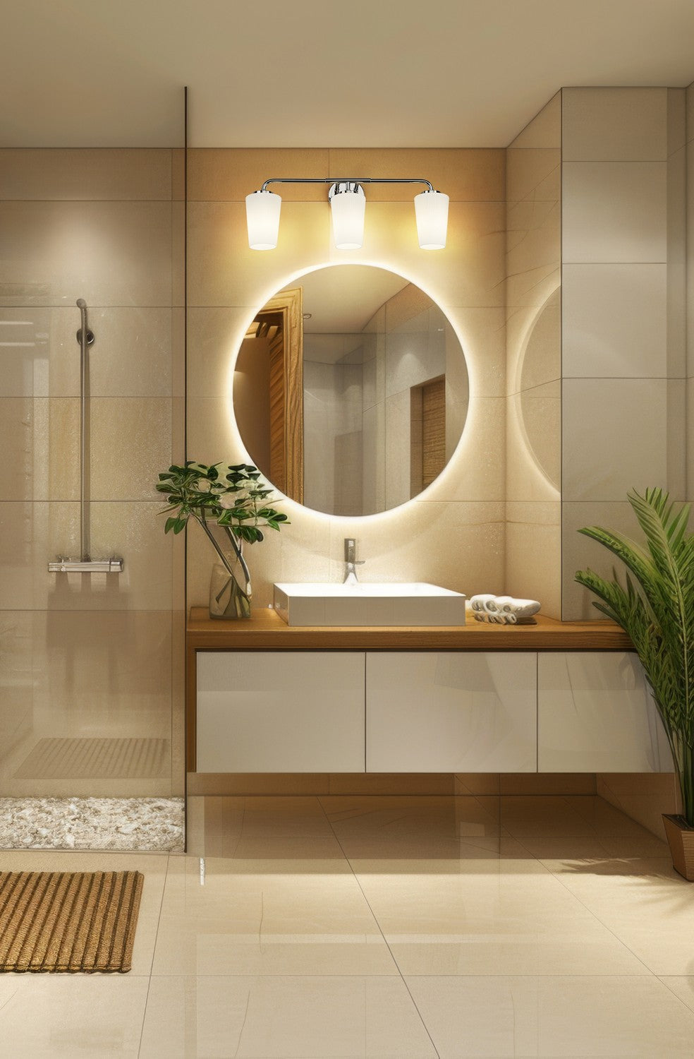 Applique de vanité 3 lumières | Montford