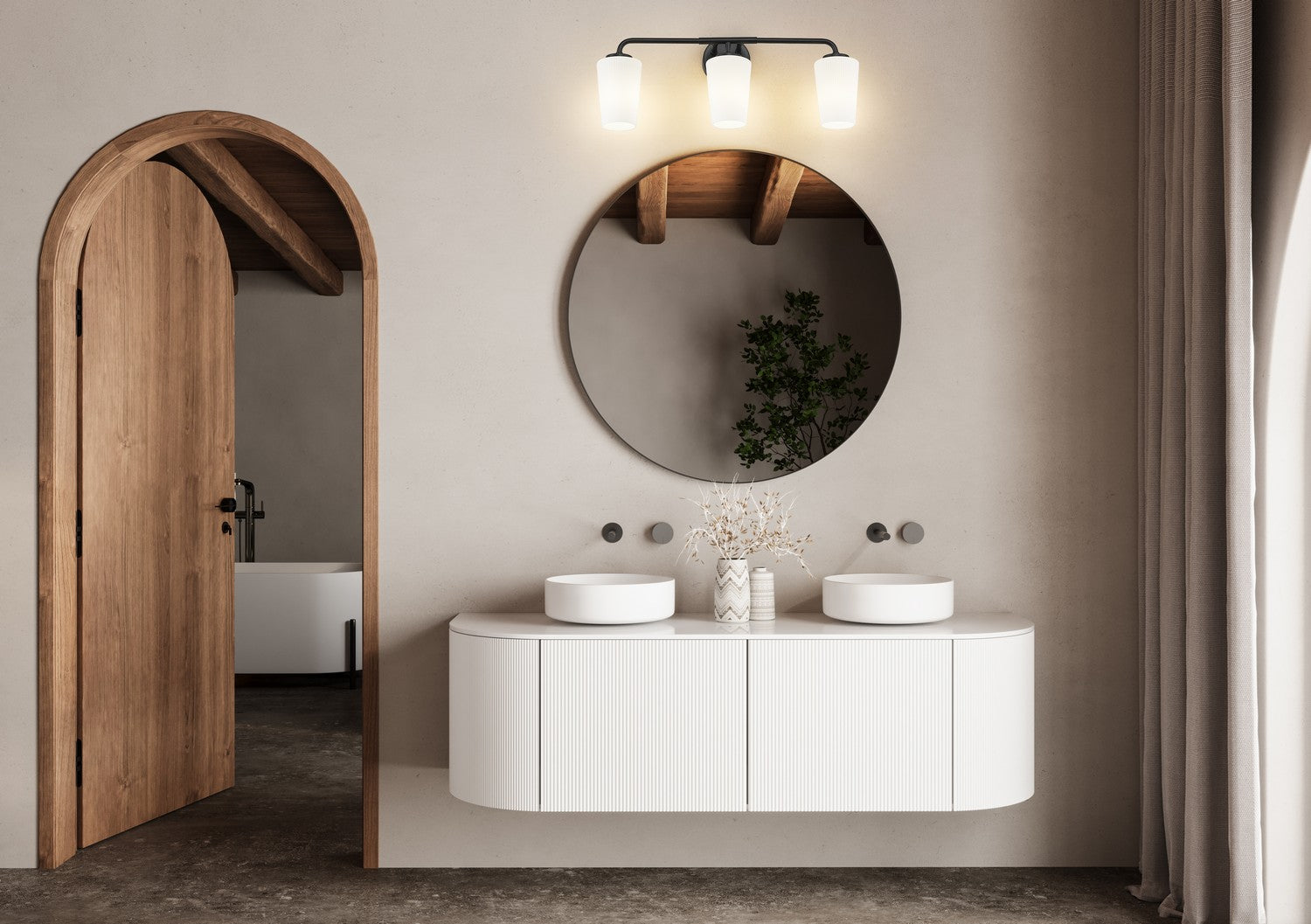 Applique de vanité 3 lumières | Montford