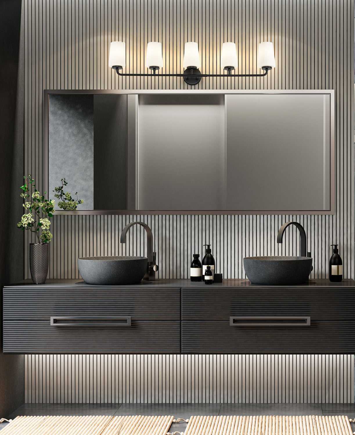 Applique de vanité 5 lumières | Montford