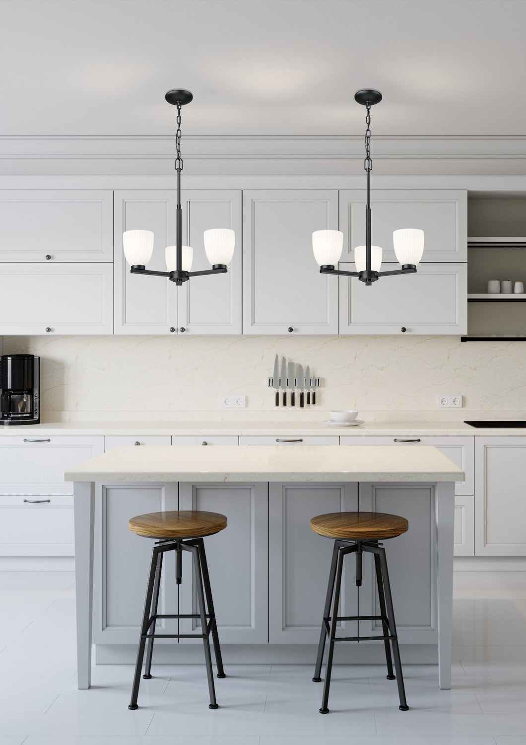 Lustre 3 lumières | Naya