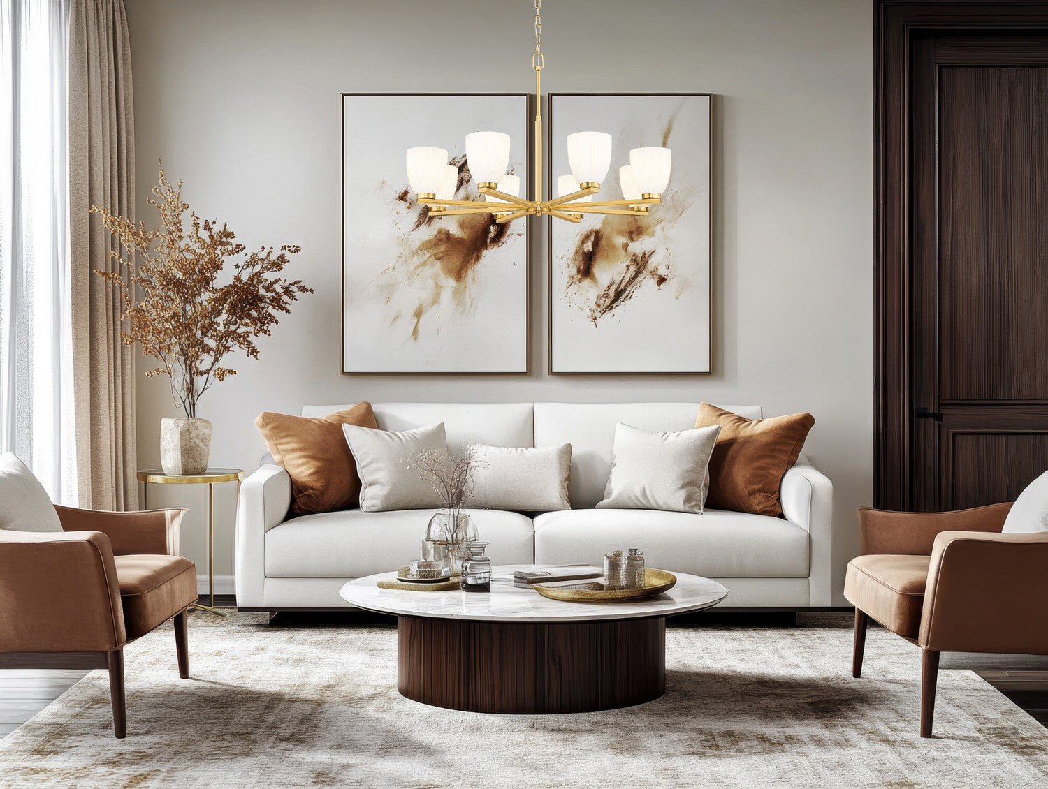 Lustre 8 lumières | Naya