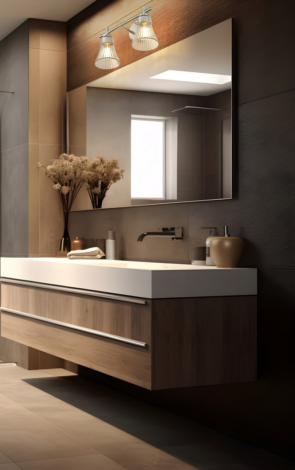 Applique de vanité 2 lumières | Belle