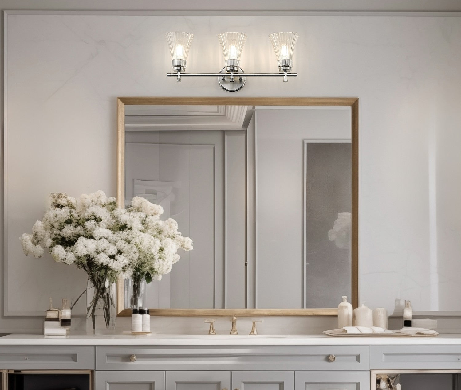 Applique de vanité 3 lumières | Belle