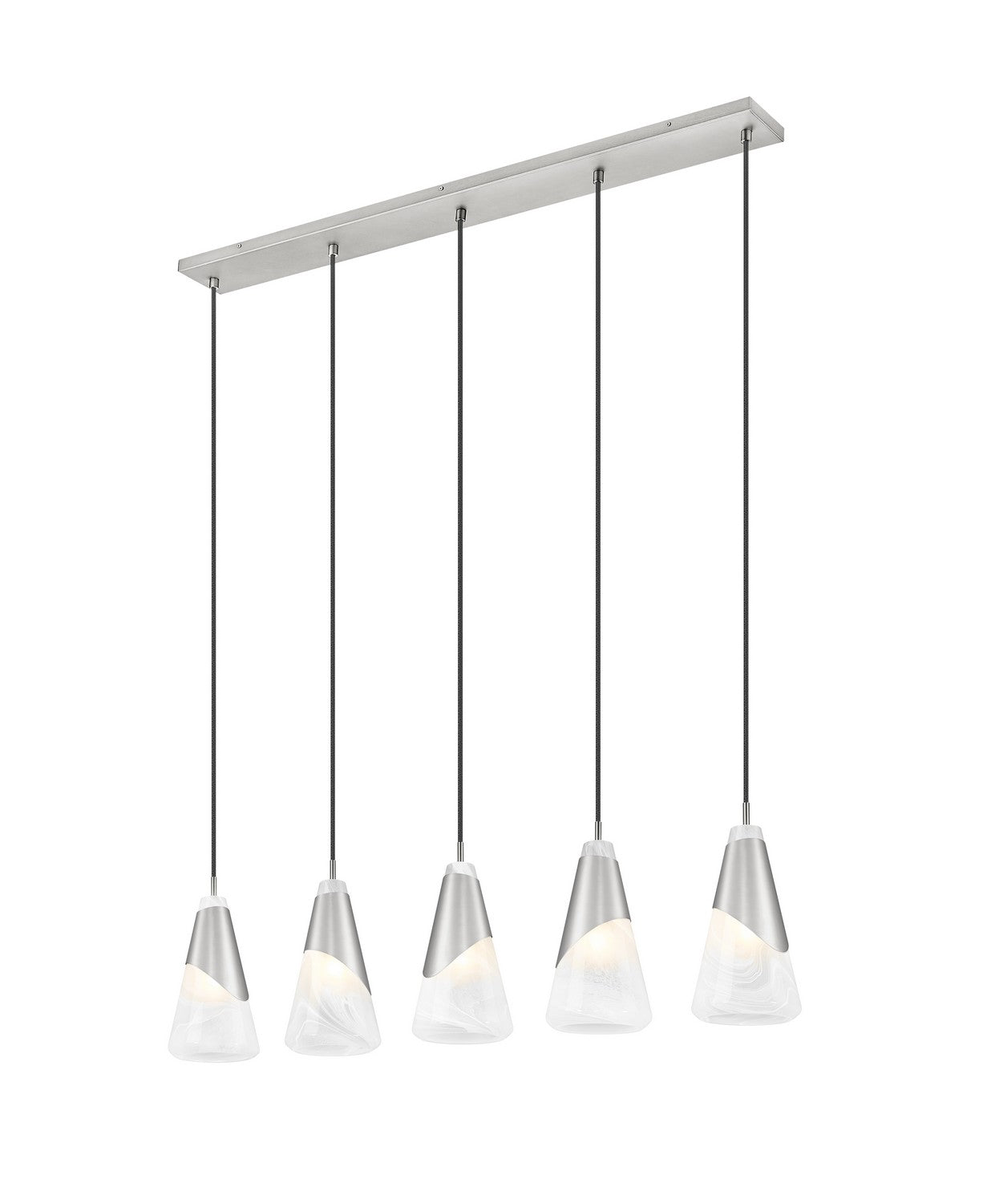 Lustre linéaire 5 lumières | Aimie