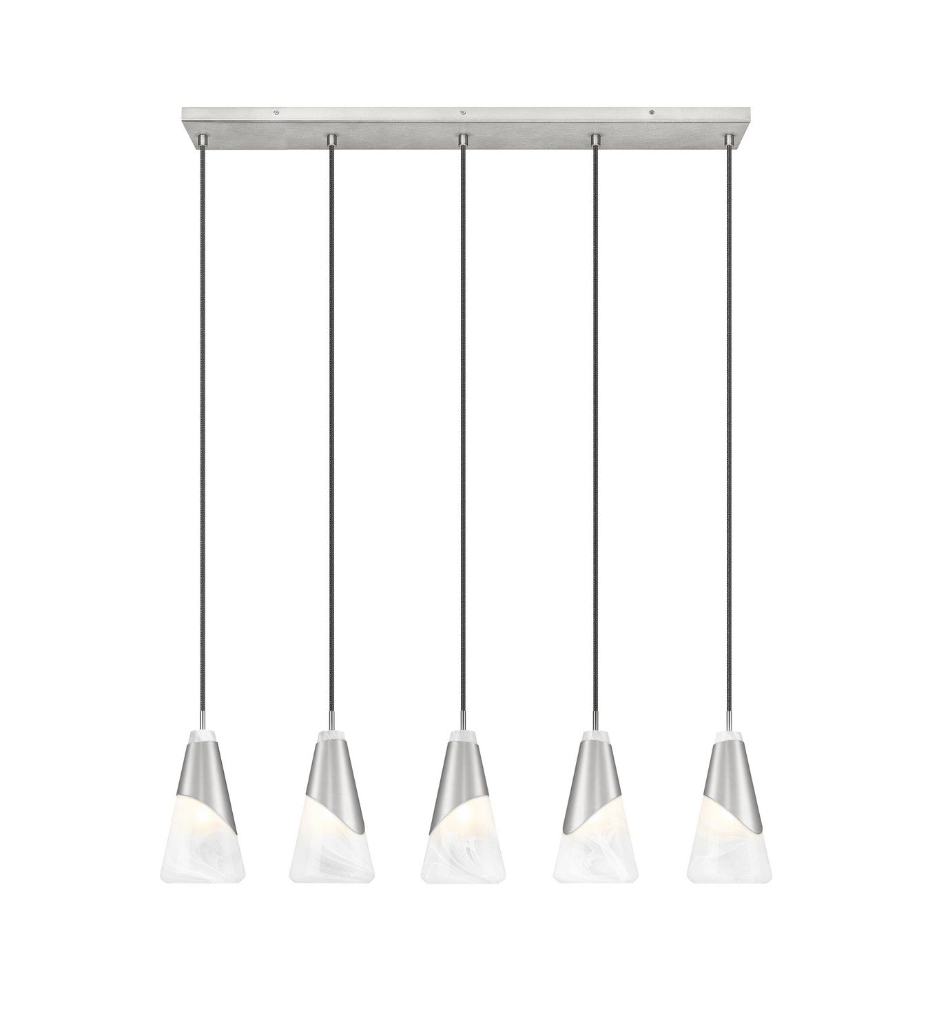 Lustre linéaire 5 lumières | Aimie