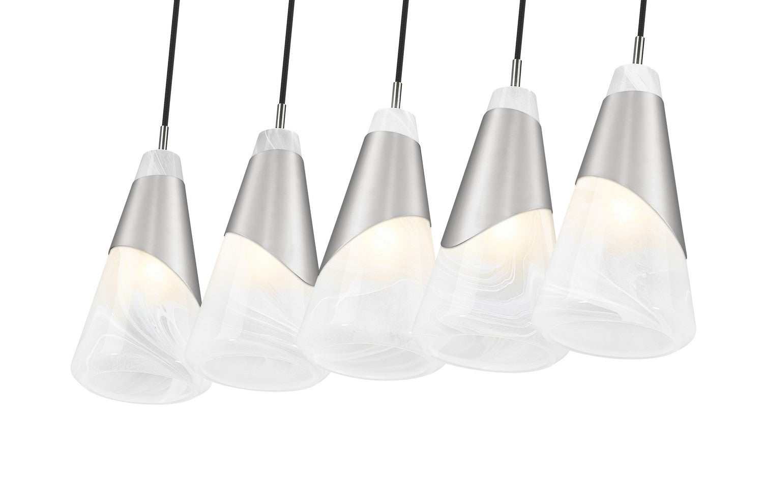 Lustre linéaire 5 lumières | Aimie
