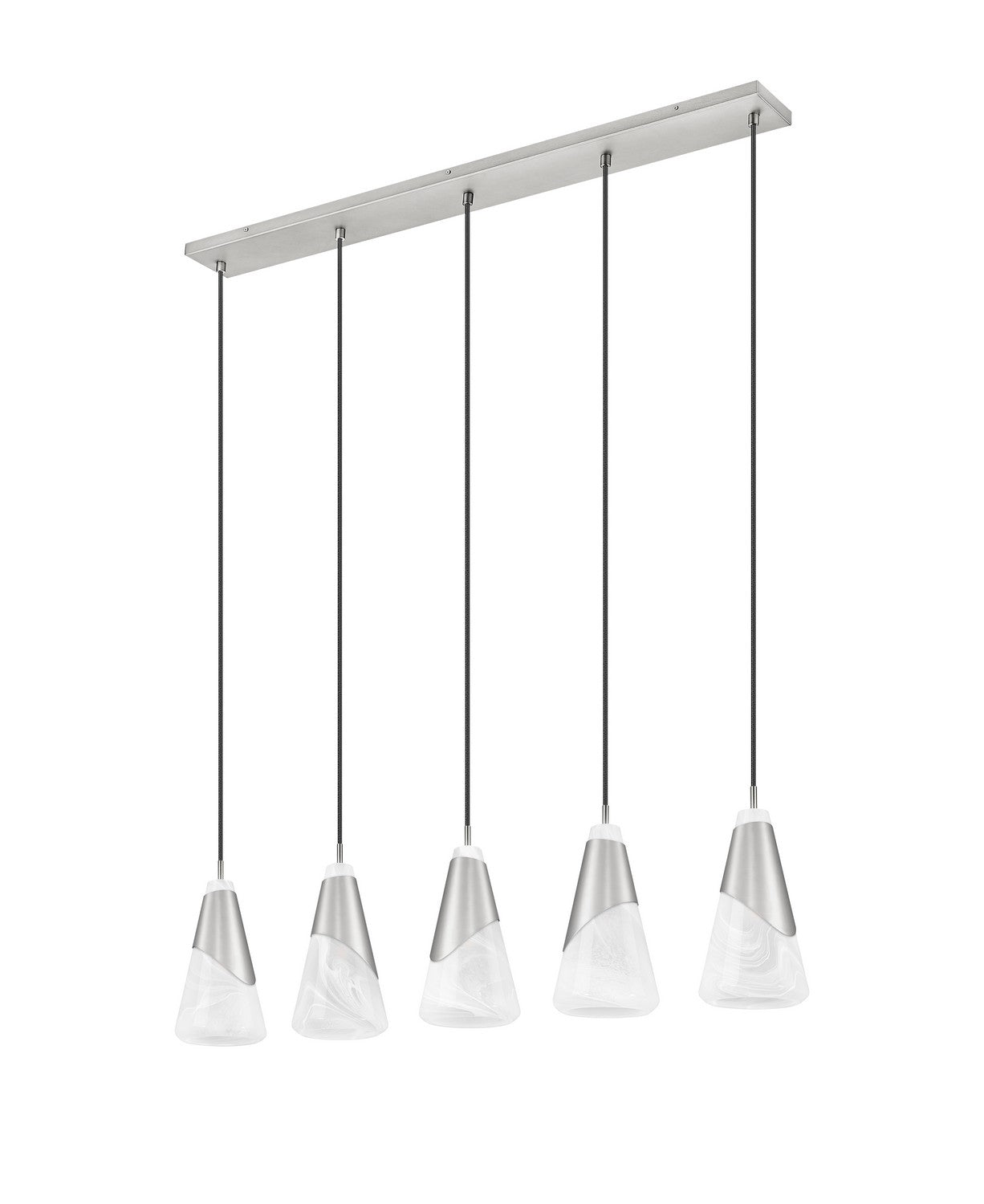 Lustre linéaire 5 lumières | Aimie