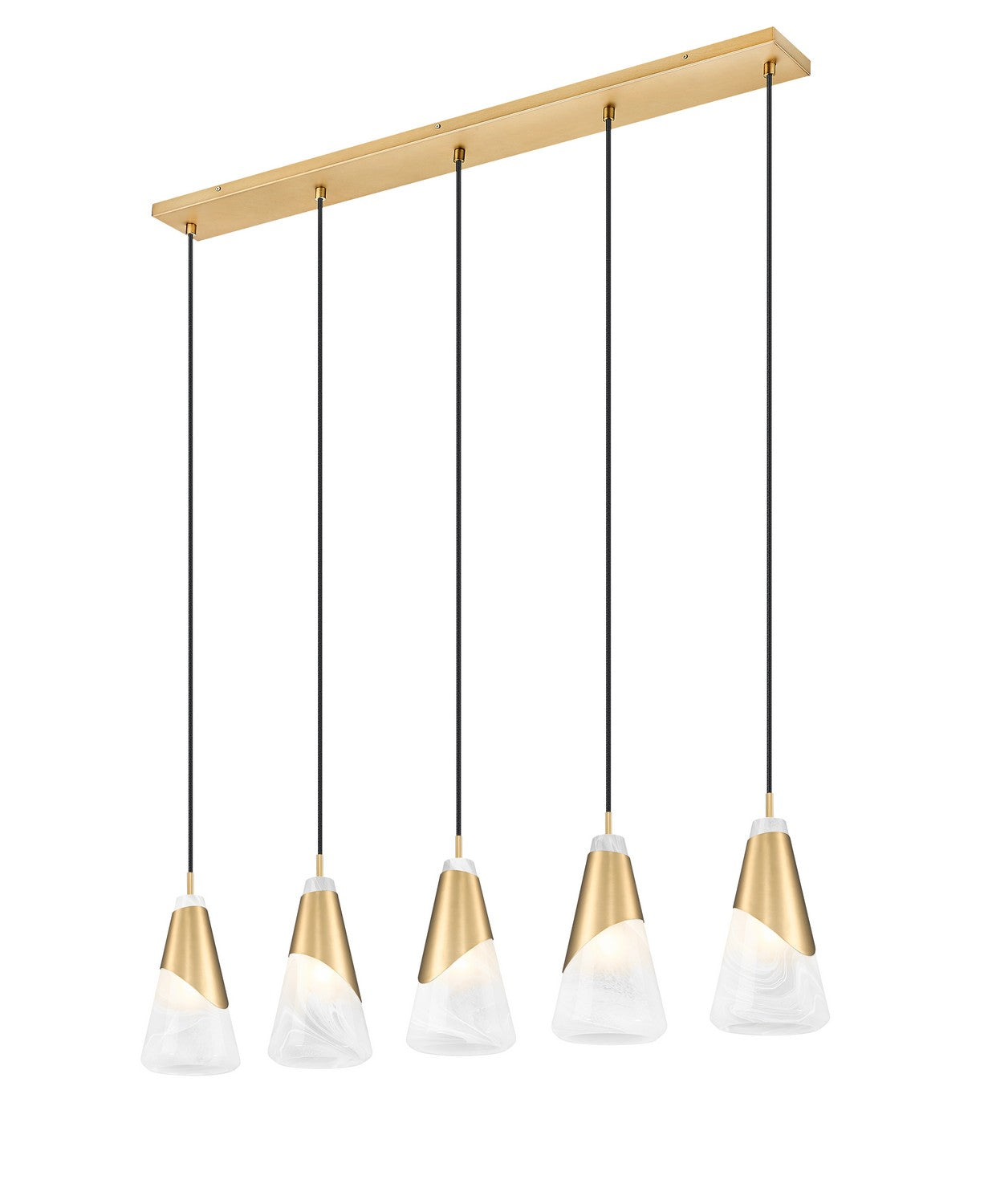 Lustre linéaire 5 lumières | Aimie