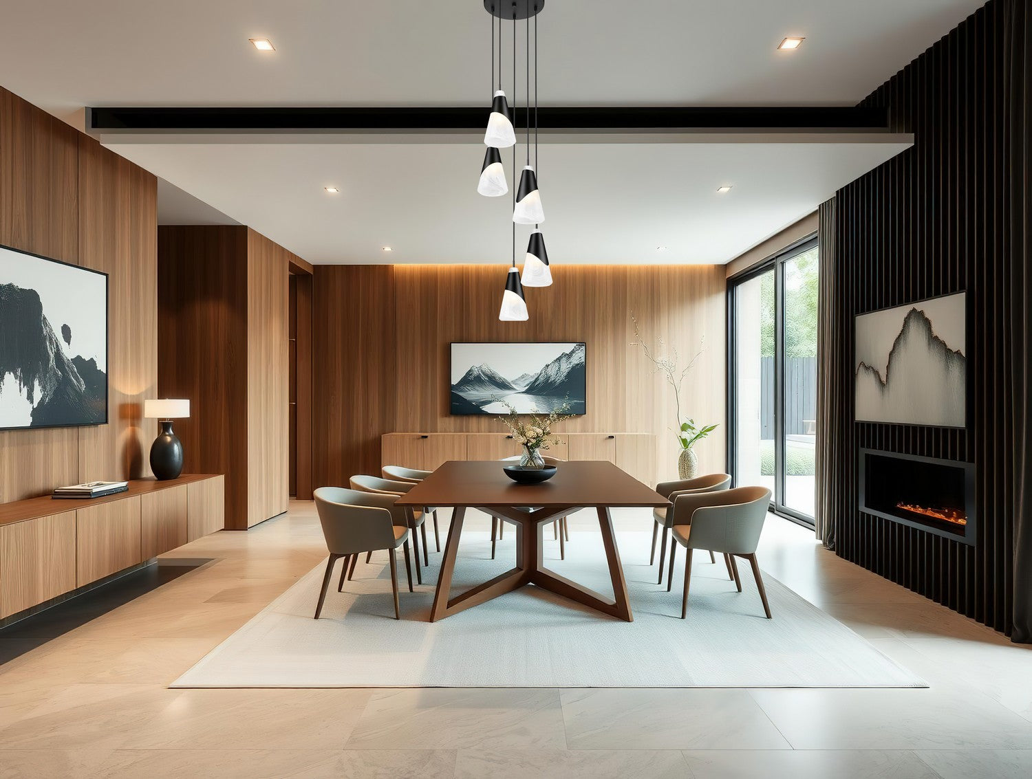 Lustre 5 lumières | Aimie