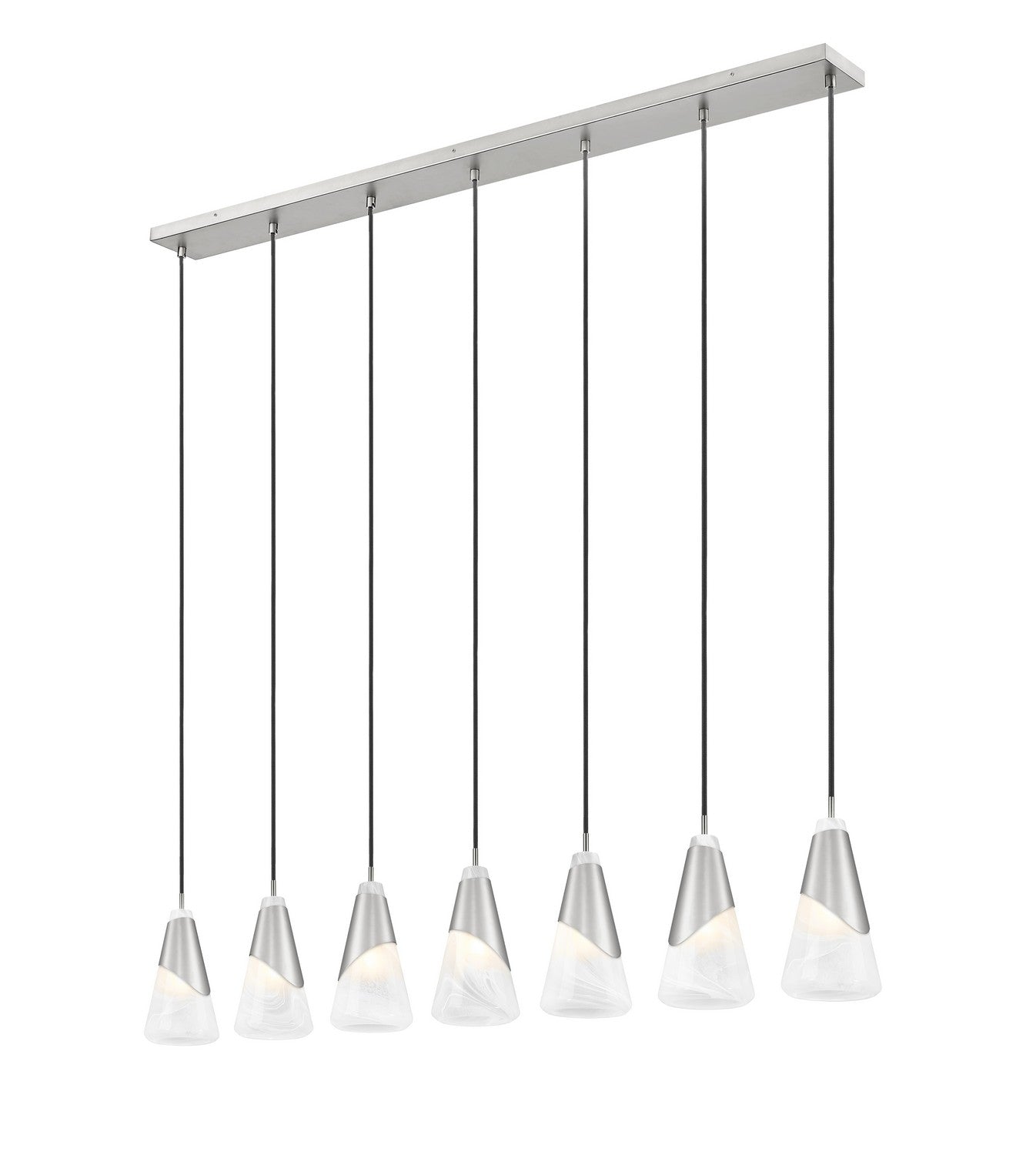 Lustre linéaire 7 lumières | Aimie