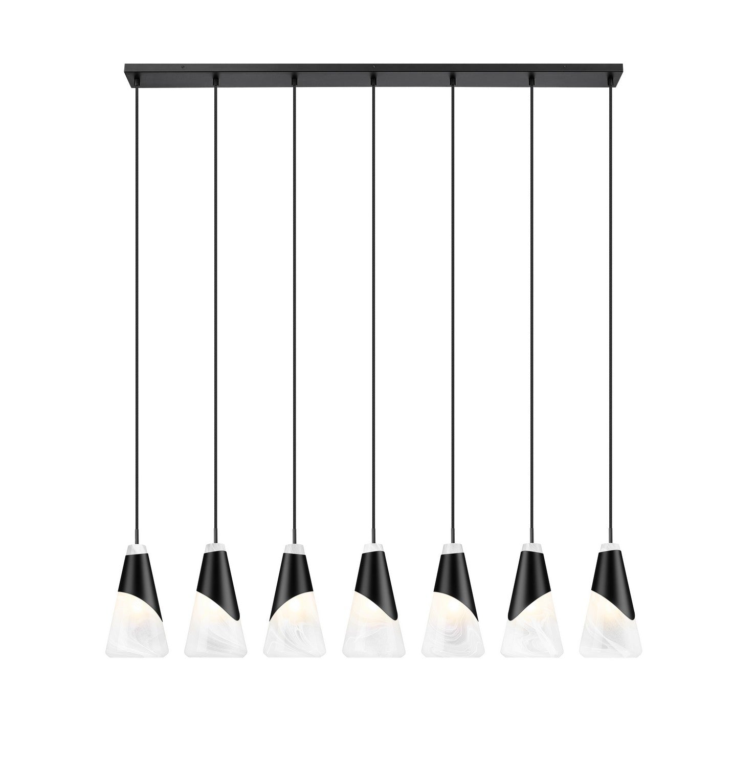 Lustre linéaire 7 lumières | Aimie