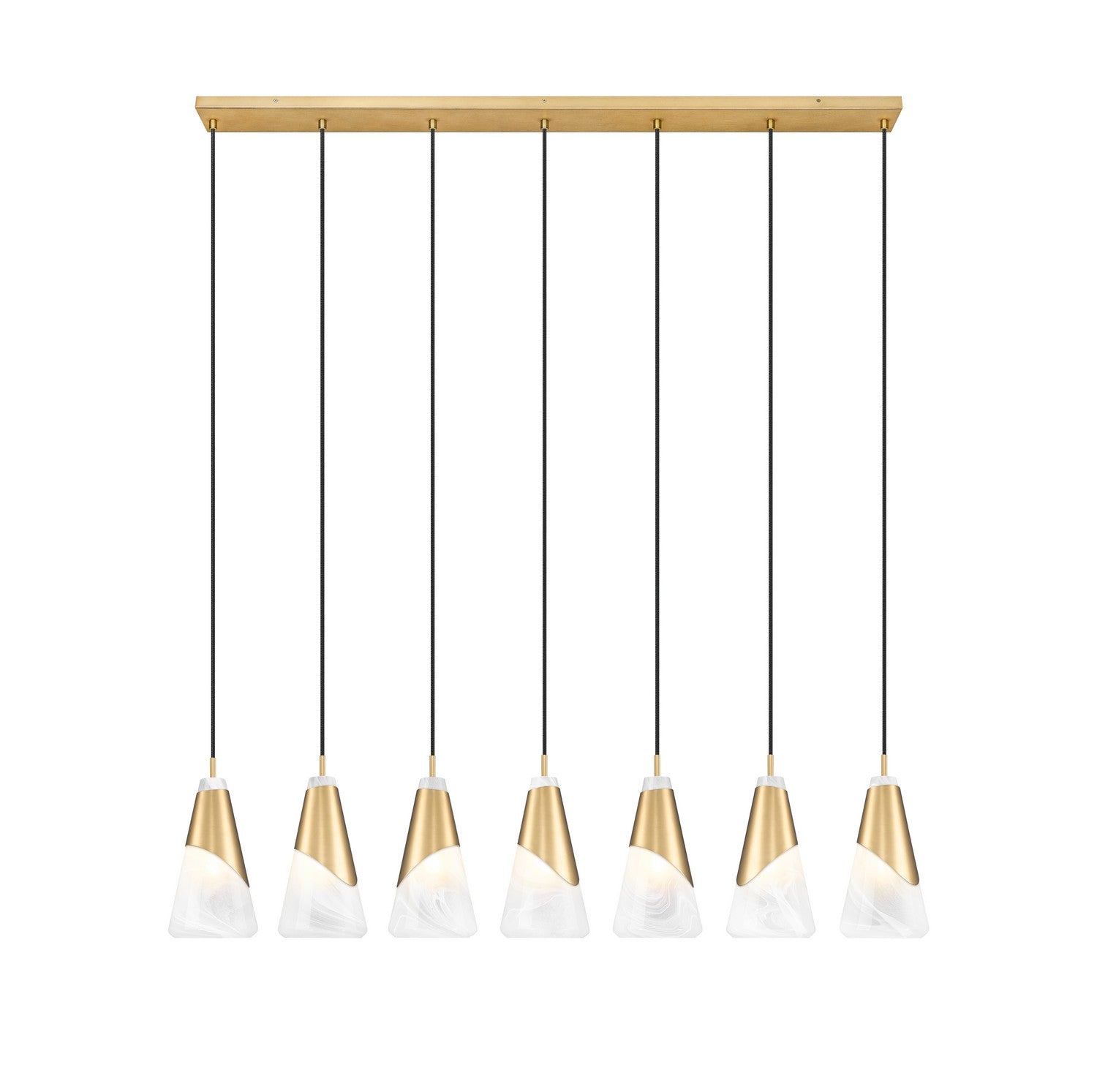 Lustre linéaire 7 lumières | Aimie