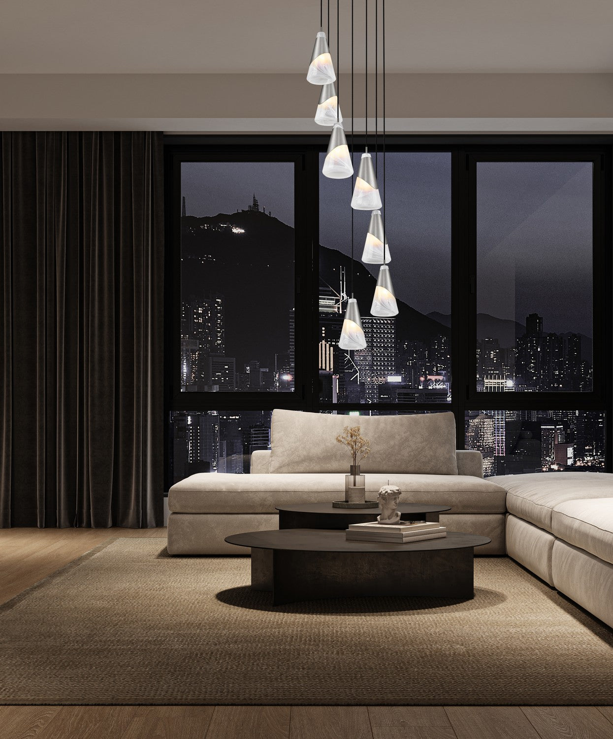 Lustre 7 lumières | Aimie