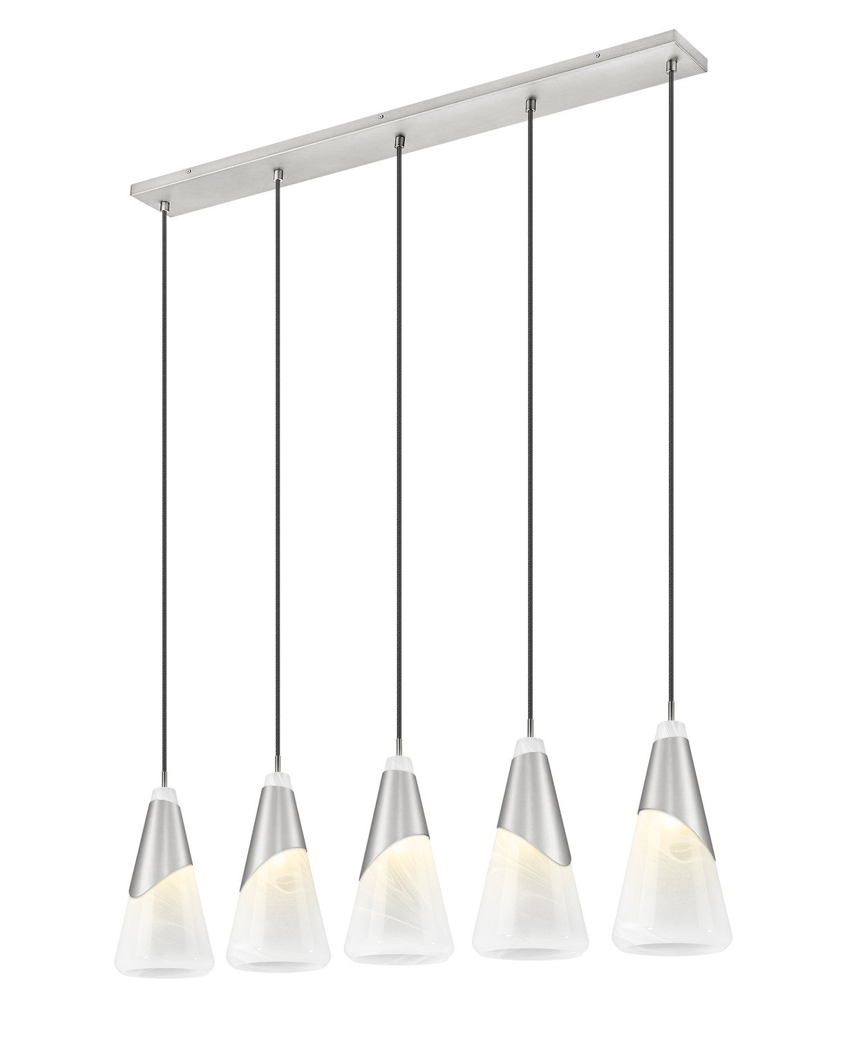 Lustre linéaire 5 lumières | Aimie