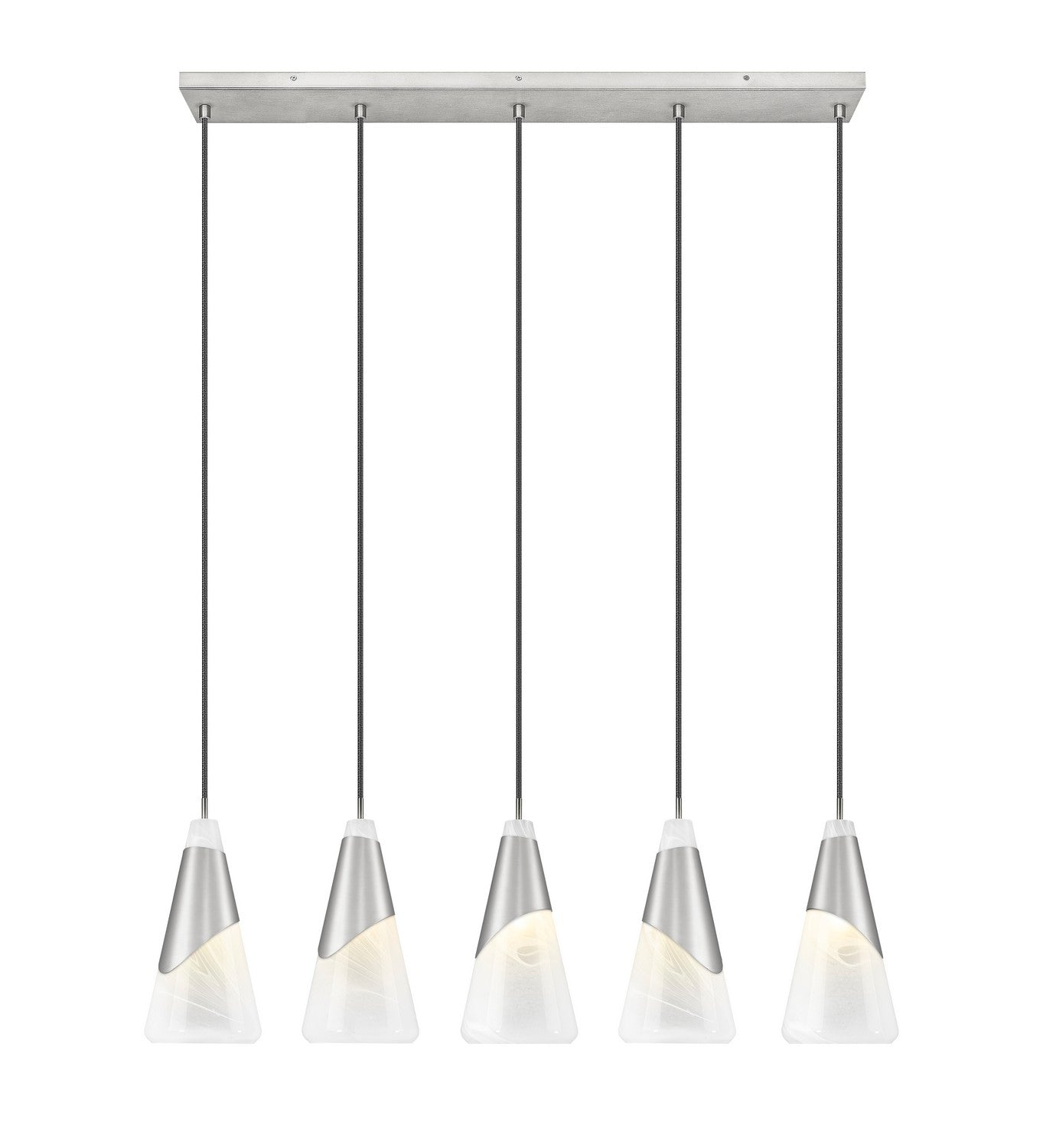 Lustre linéaire 5 lumières | Aimie