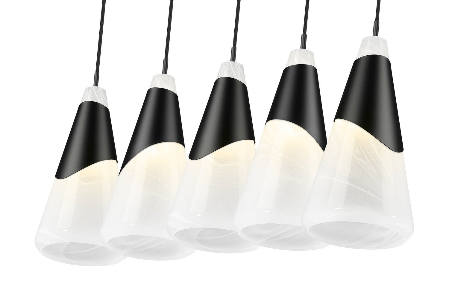 Lustre linéaire 5 lumières | Aimie