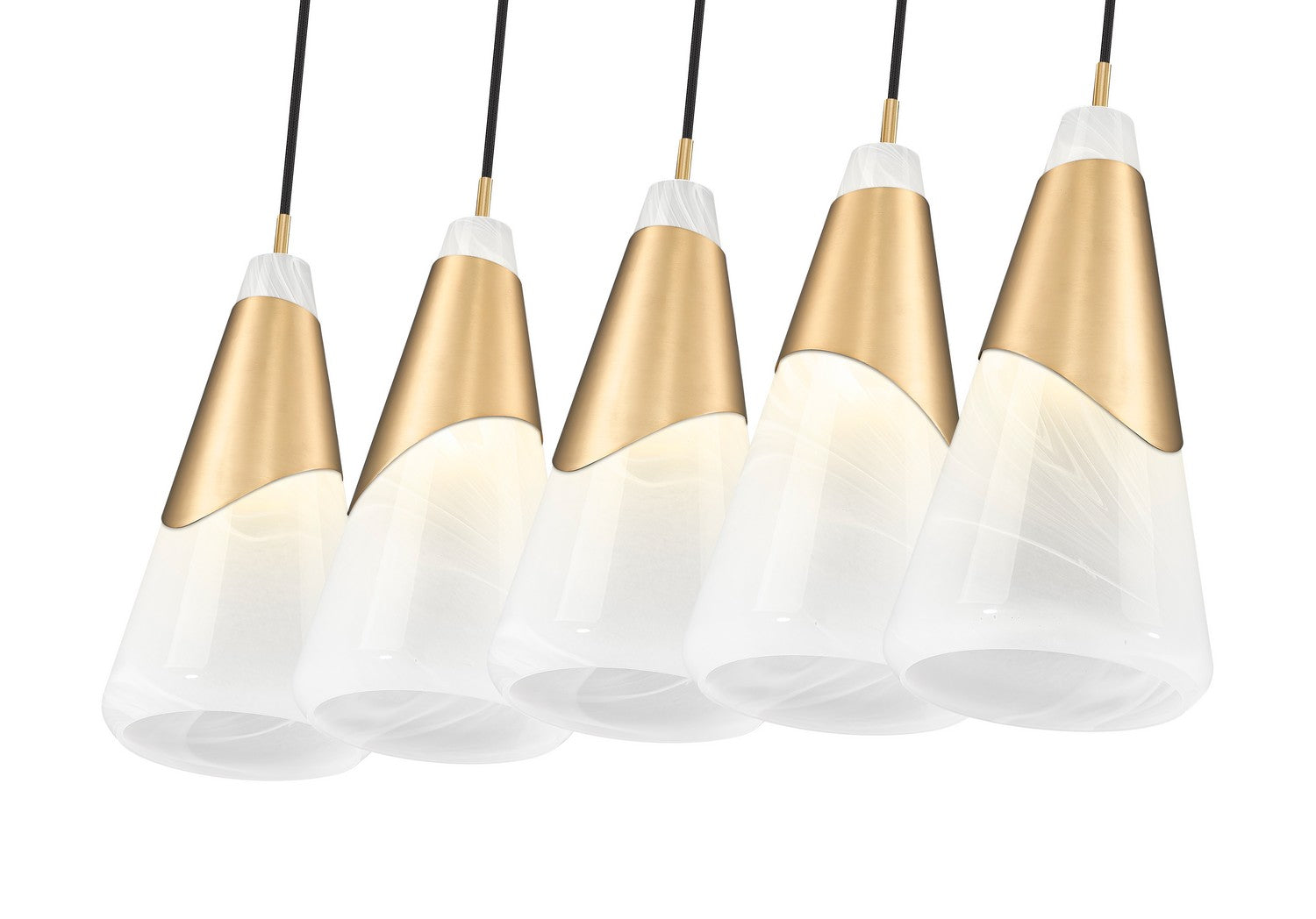 Lustre linéaire 5 lumières | Aimie