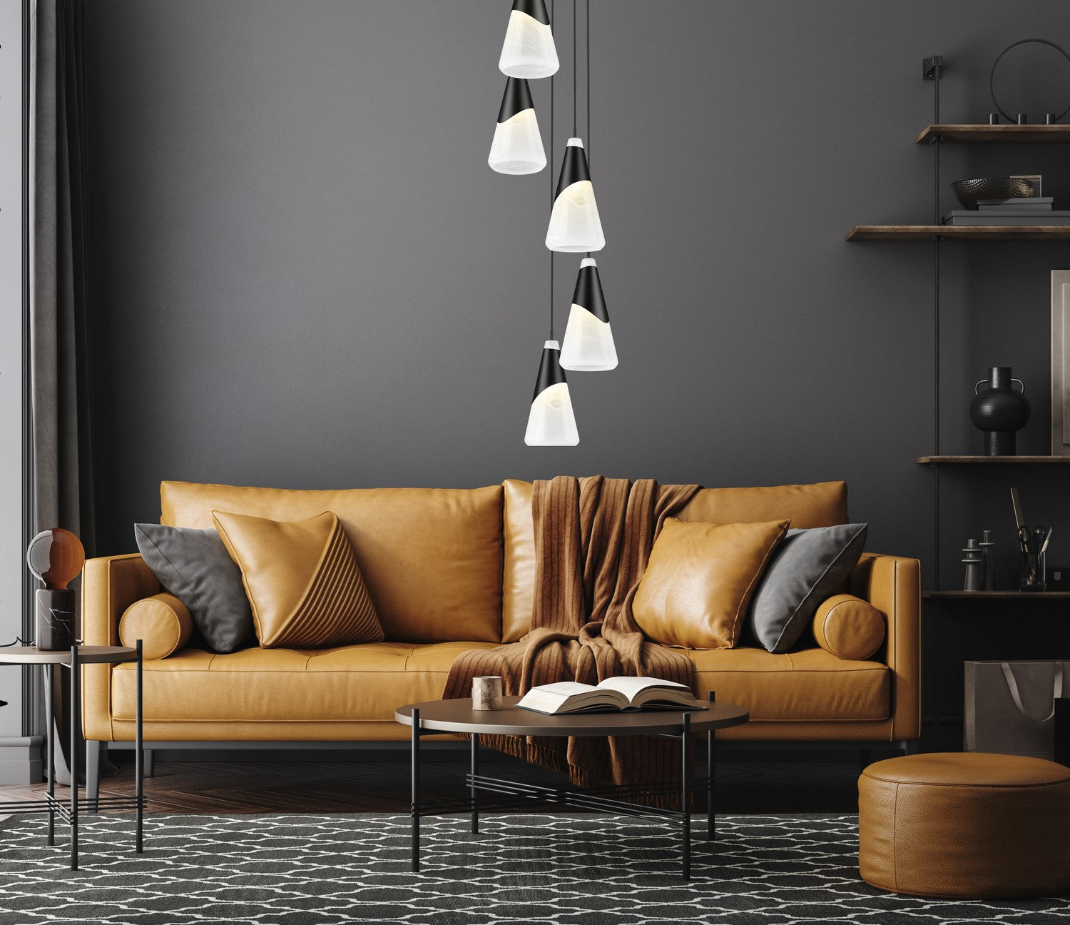 Lustre 5 lumières | Aimie