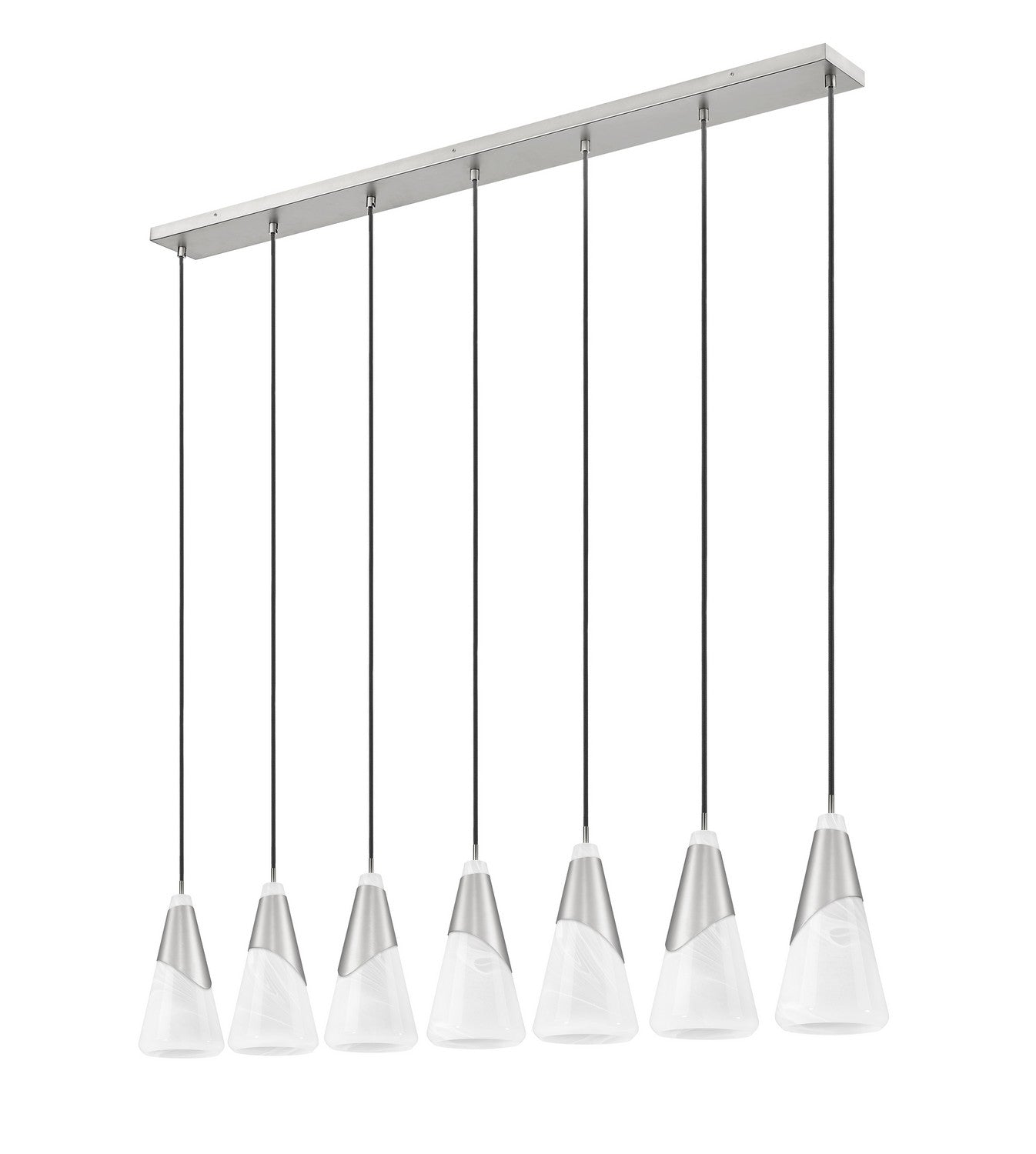 Lustre linéaire 7 lumières | Aimie