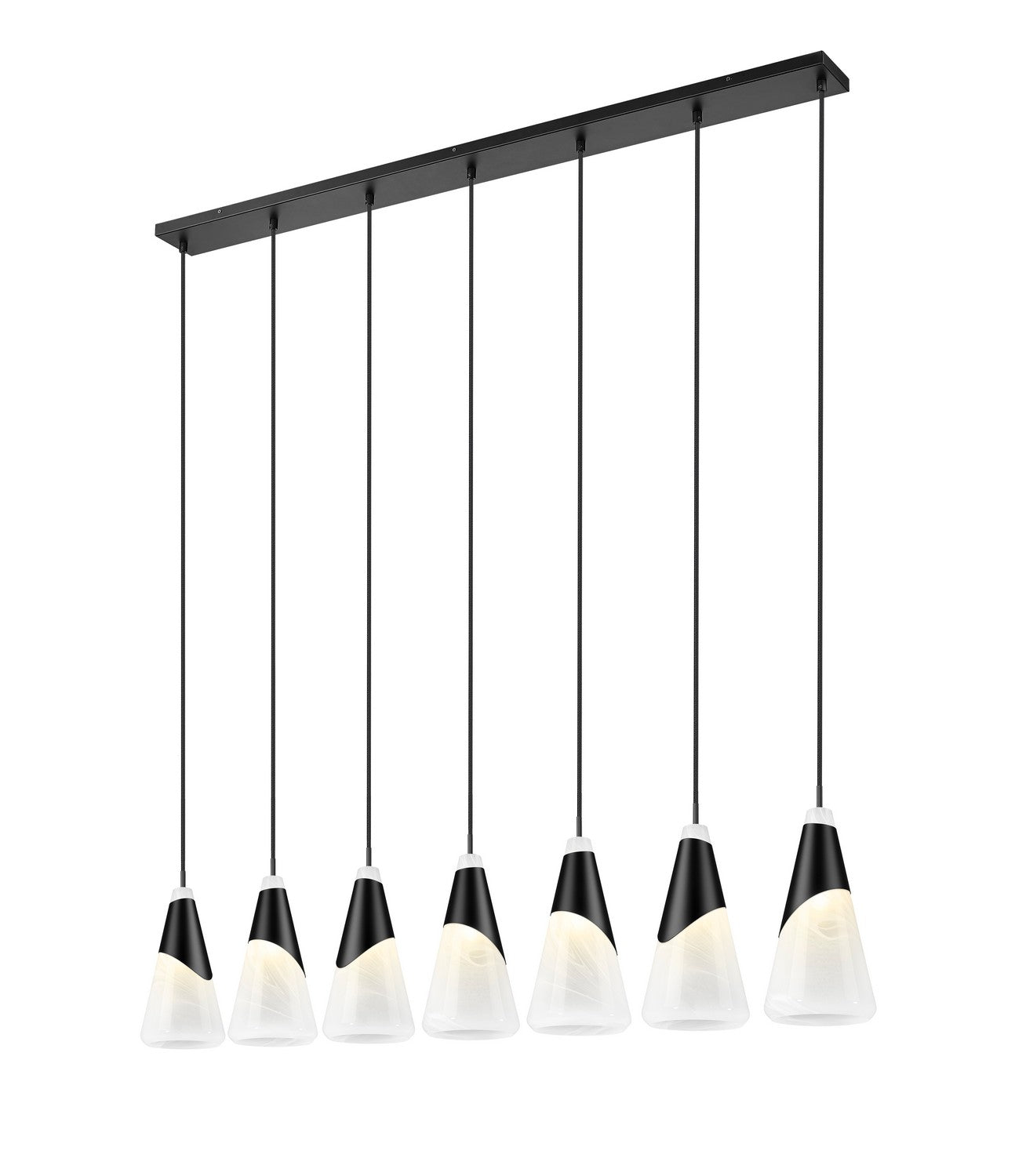 Lustre linéaire 7 lumières | Aimie