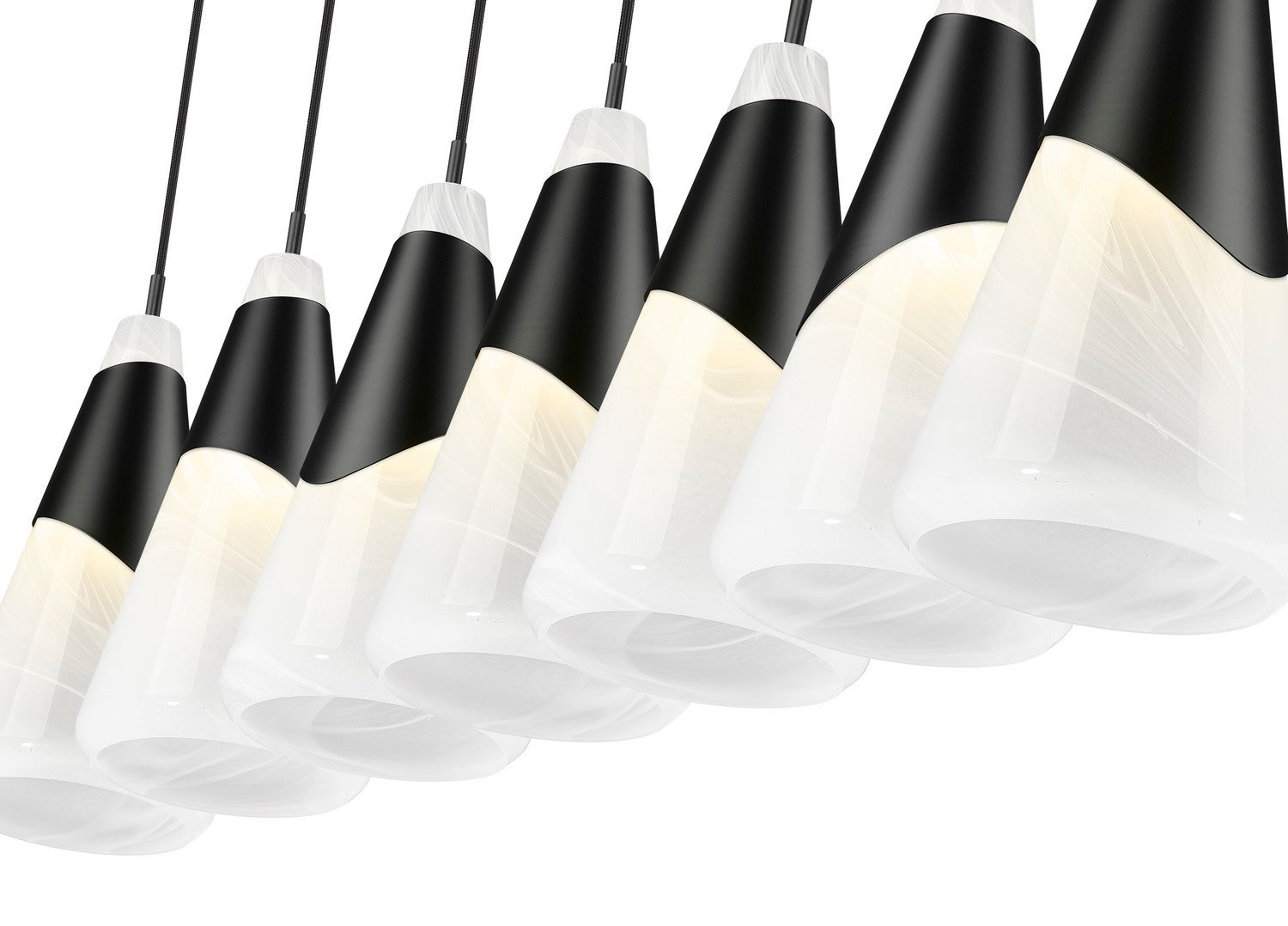 Lustre linéaire 7 lumières | Aimie
