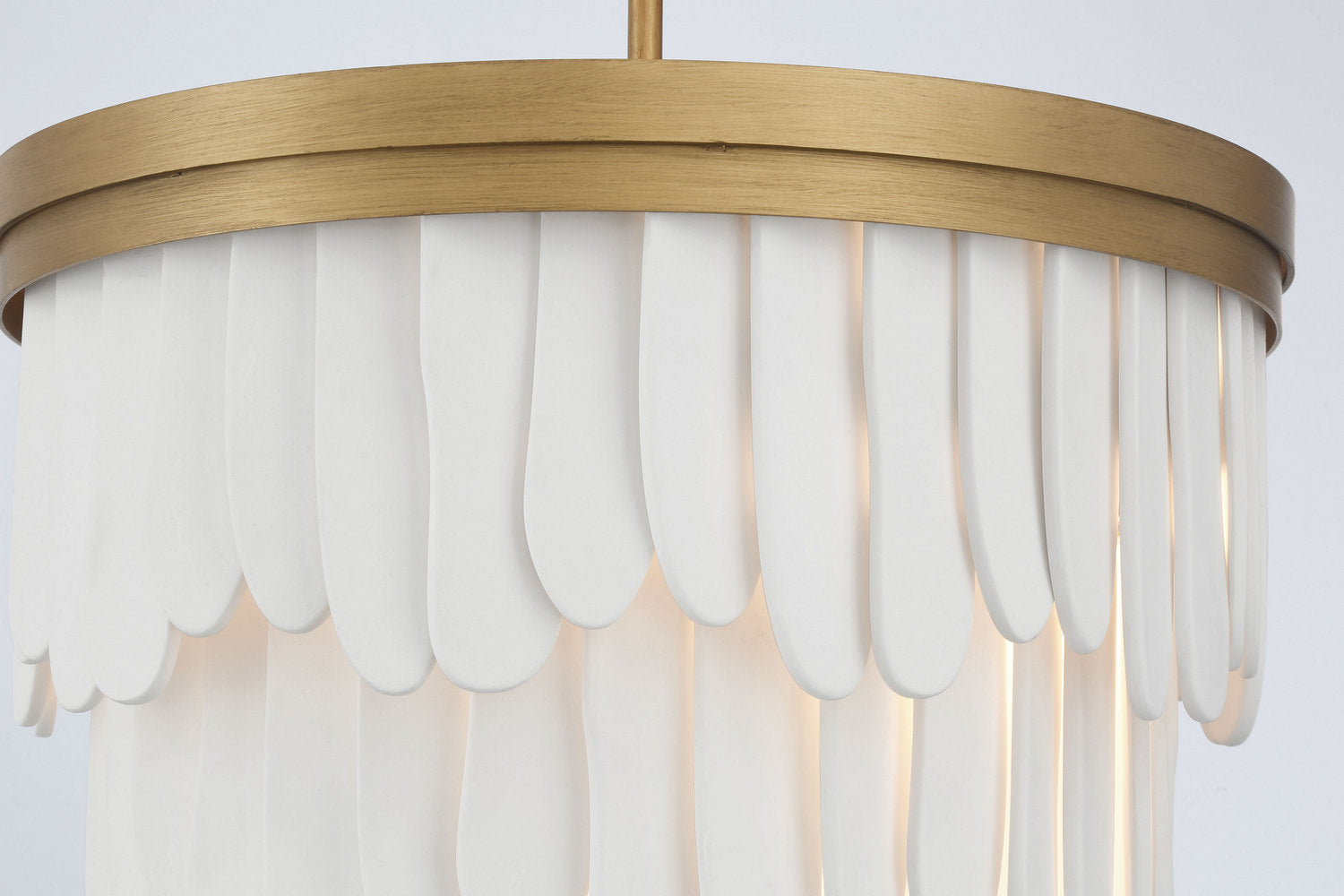 Semi-plafonnier 6 lumières | Briscade