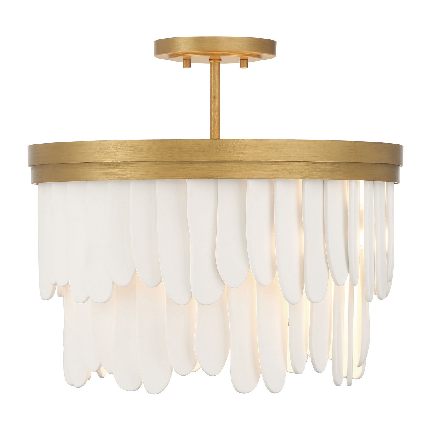 Semi-plafonnier 6 lumières | Briscade
