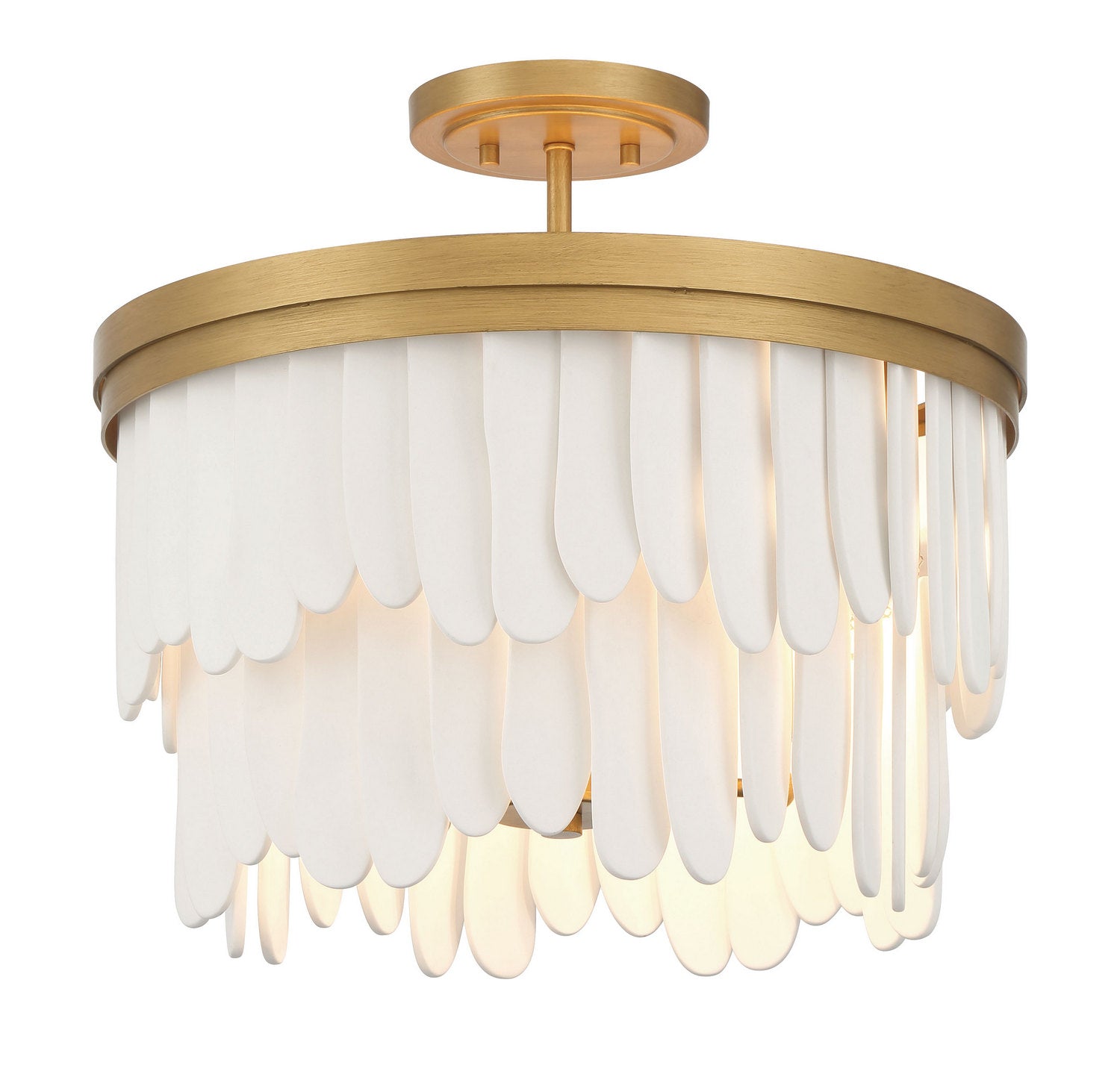 Semi-plafonnier 6 lumières | Briscade