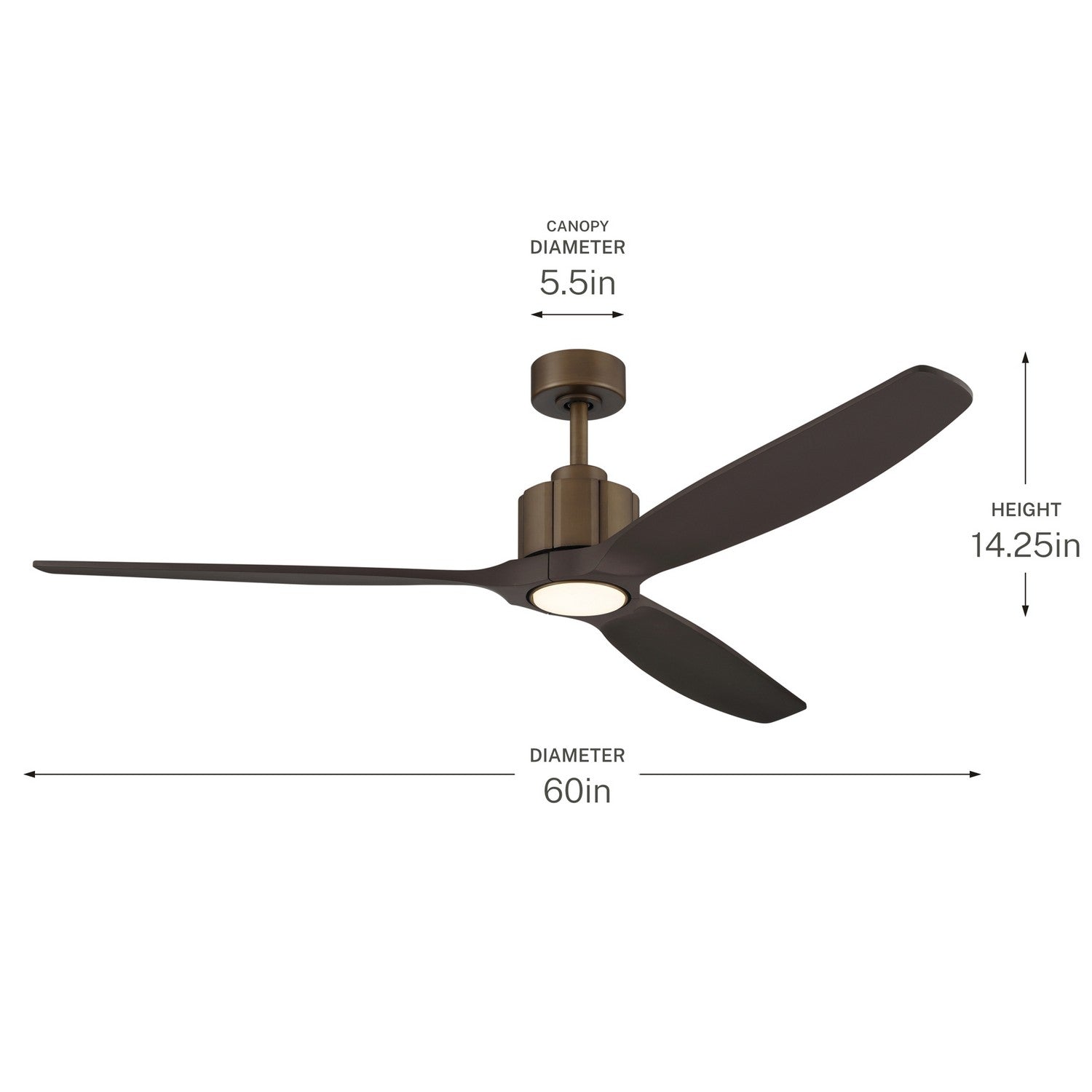 Ventilateur de plafond 60 po | Calyx