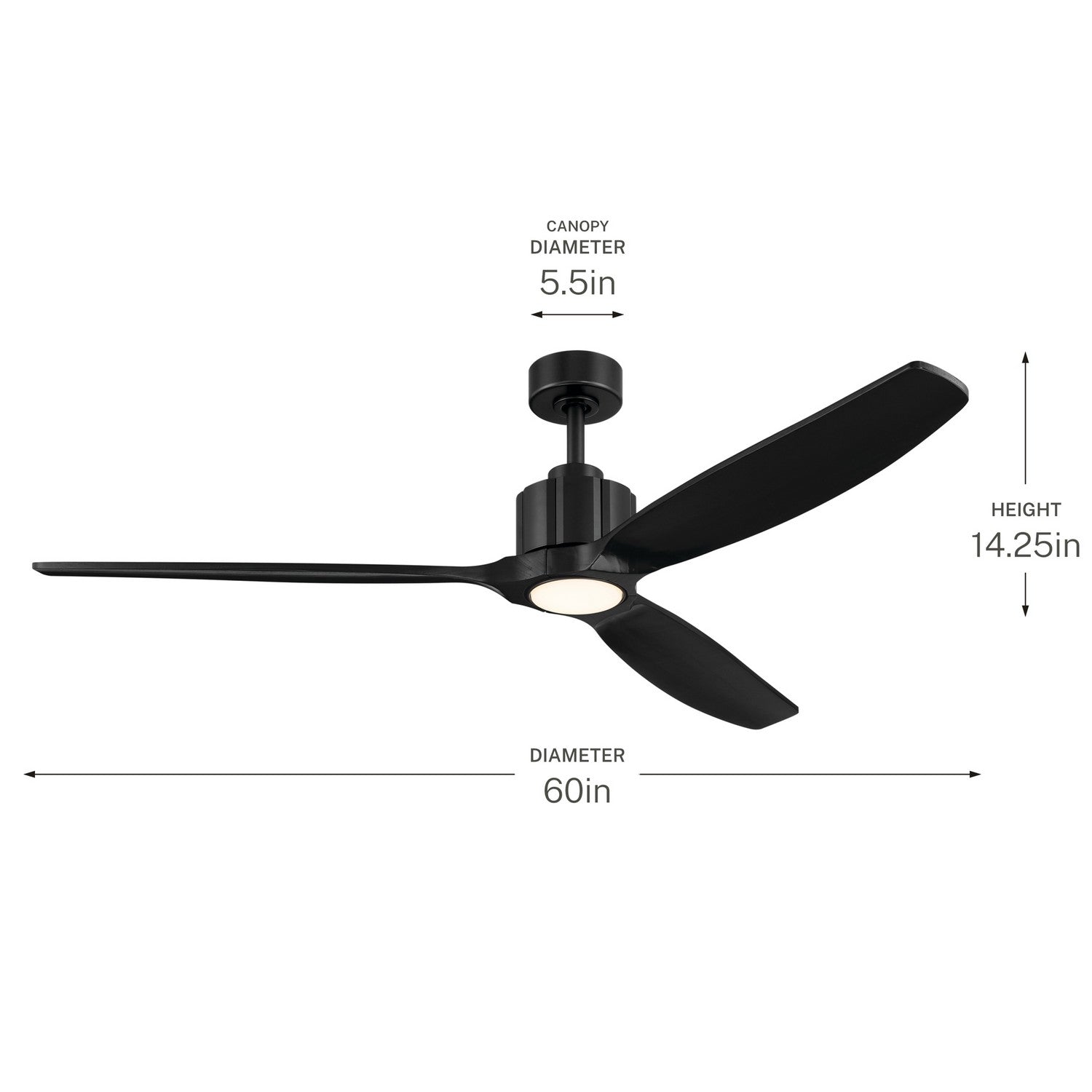 Ventilateur de plafond 60 po | Calyx